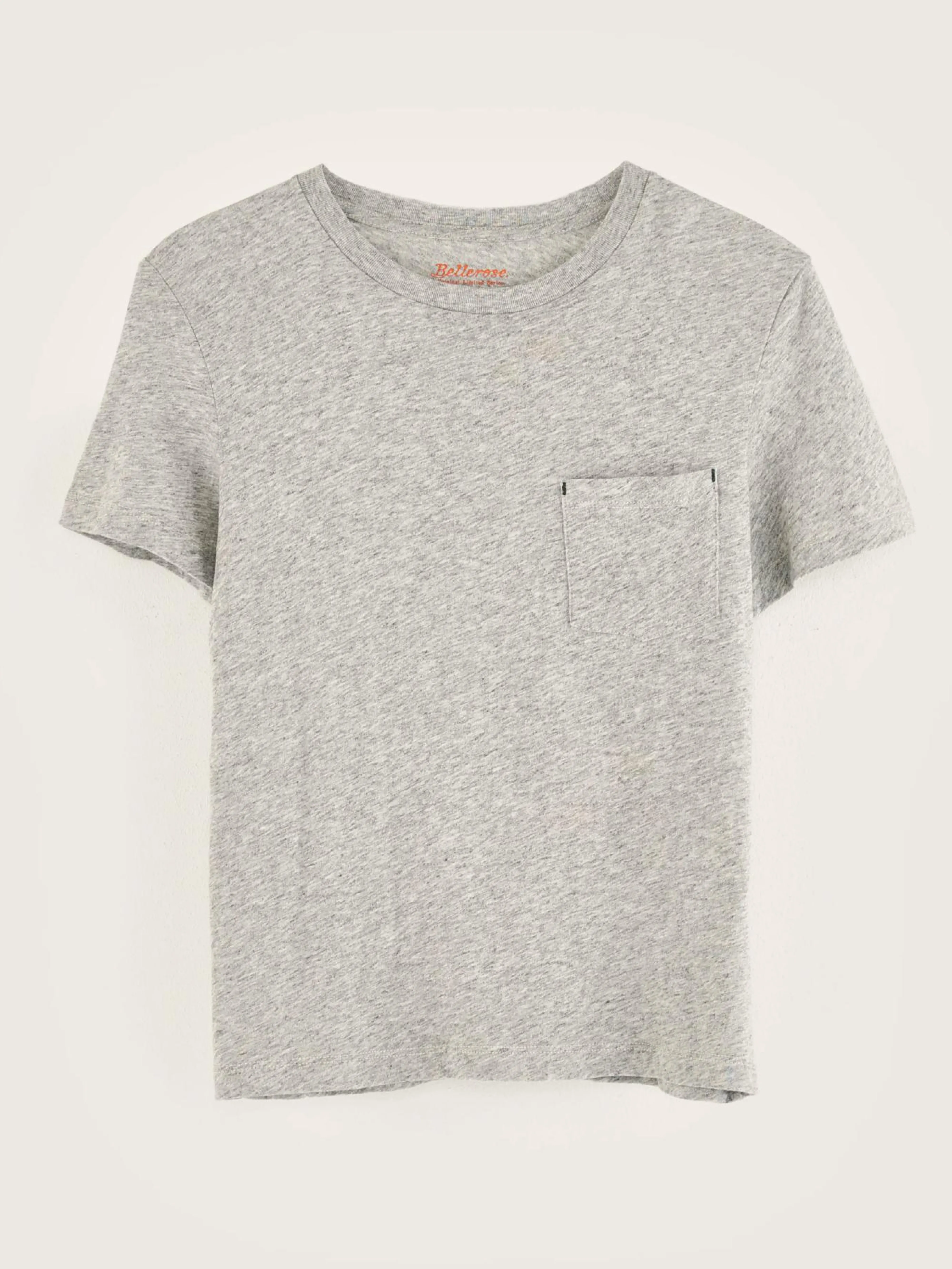Best Bellerose Aldo Korte Mouwen T-shirt Heather grey