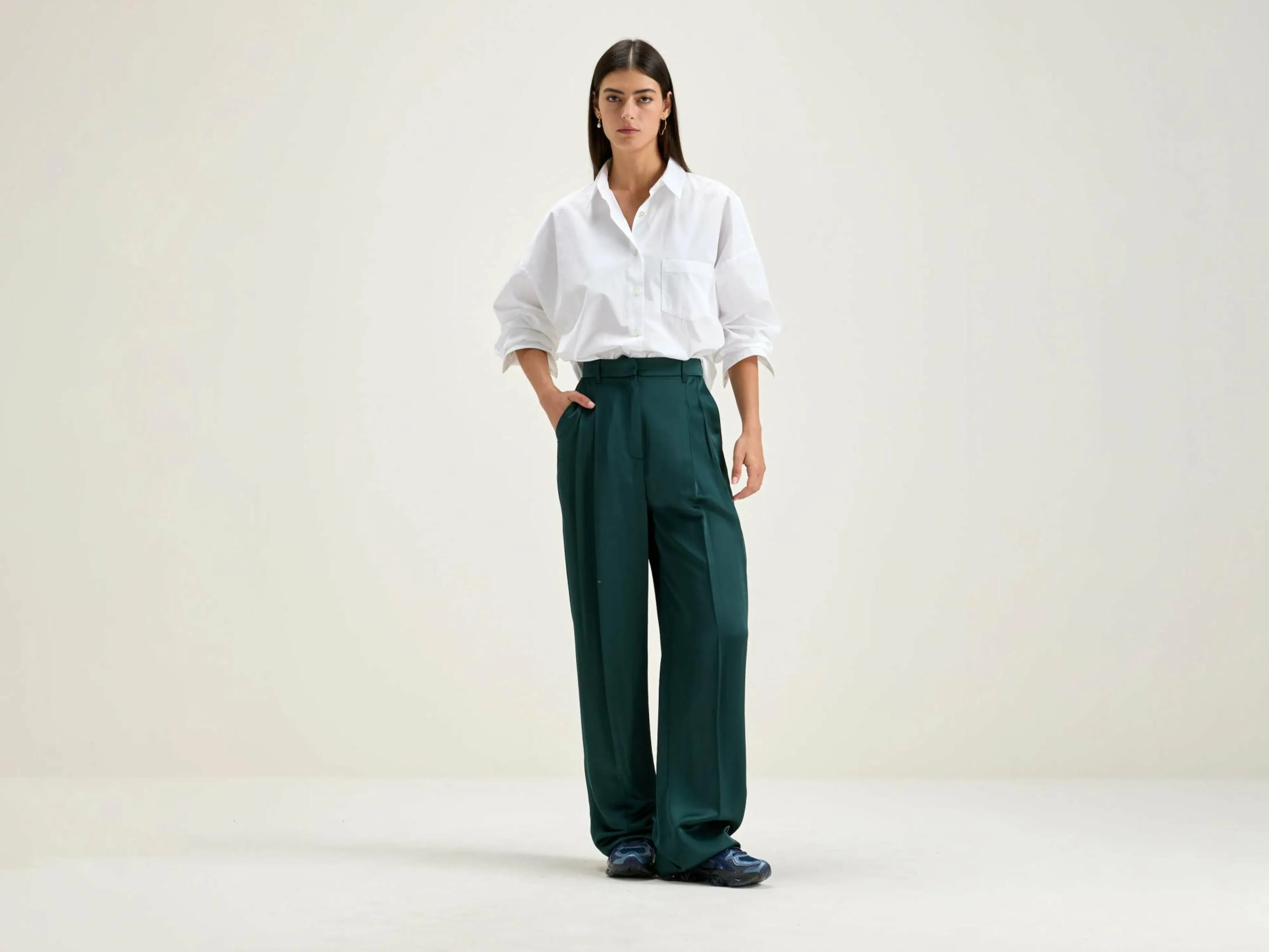 Best Sale Bellerose Dominic Tailored Broek Hunter