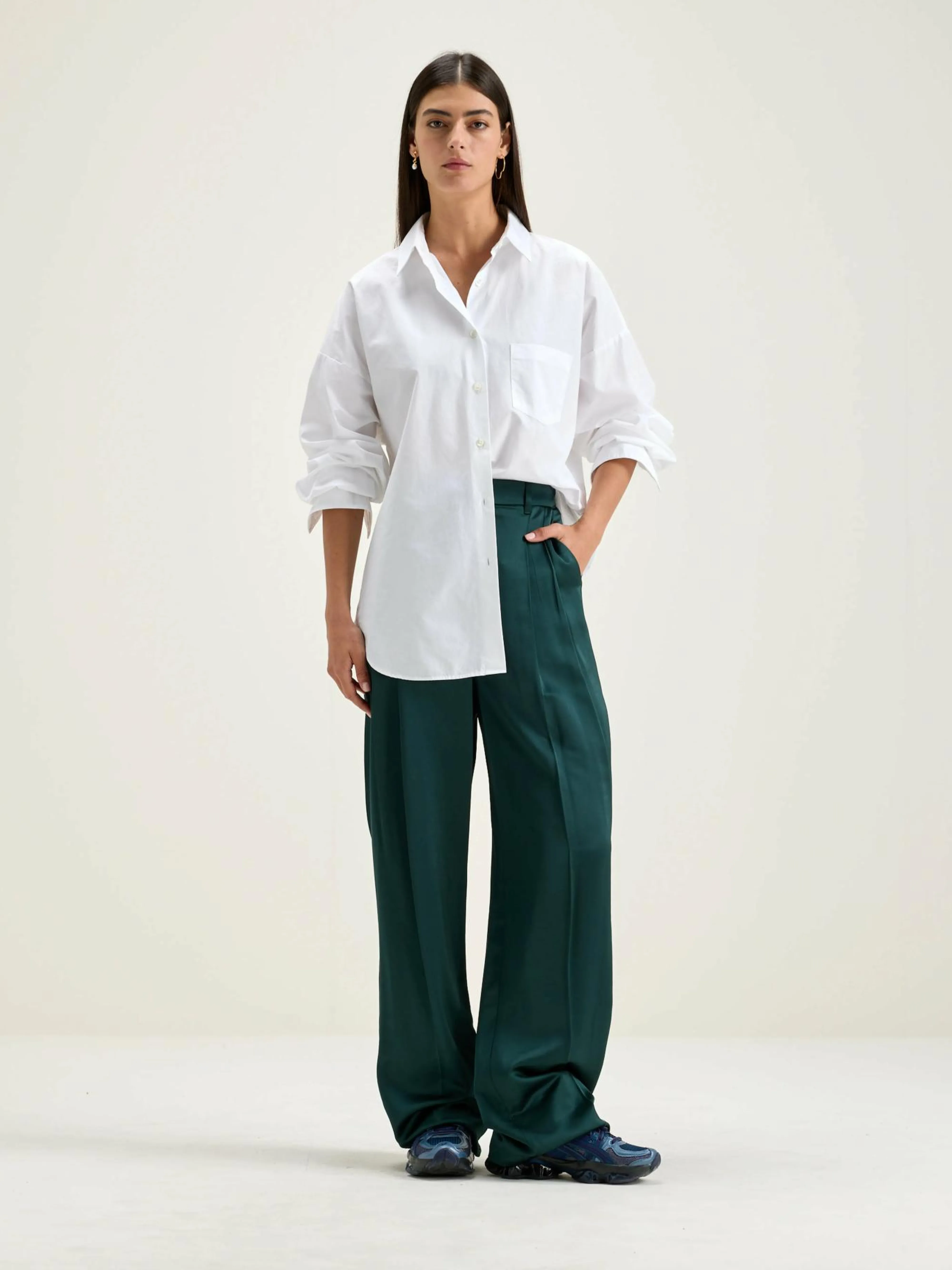 Best Sale Bellerose Dominic Tailored Broek Hunter