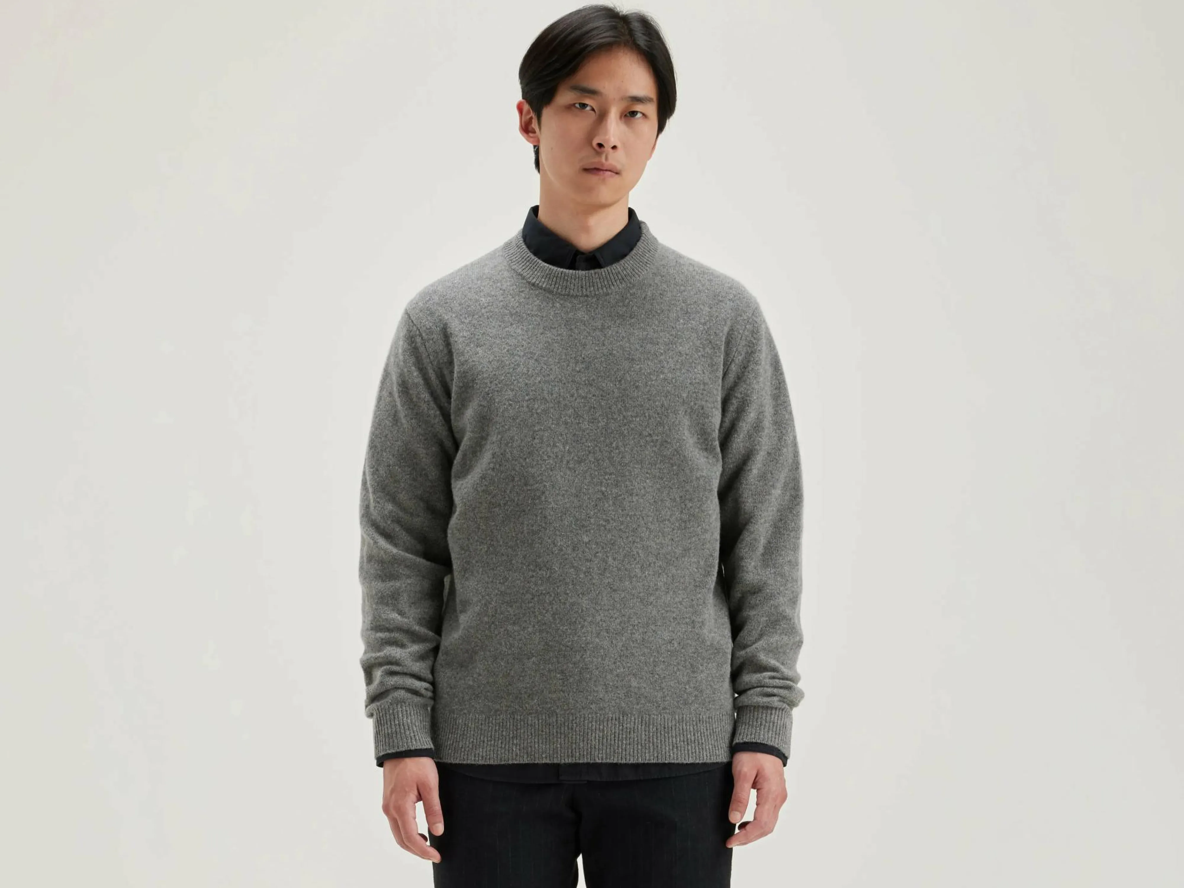 Best Sale Bellerose Donoon Ronde Hals Trui Mid grey