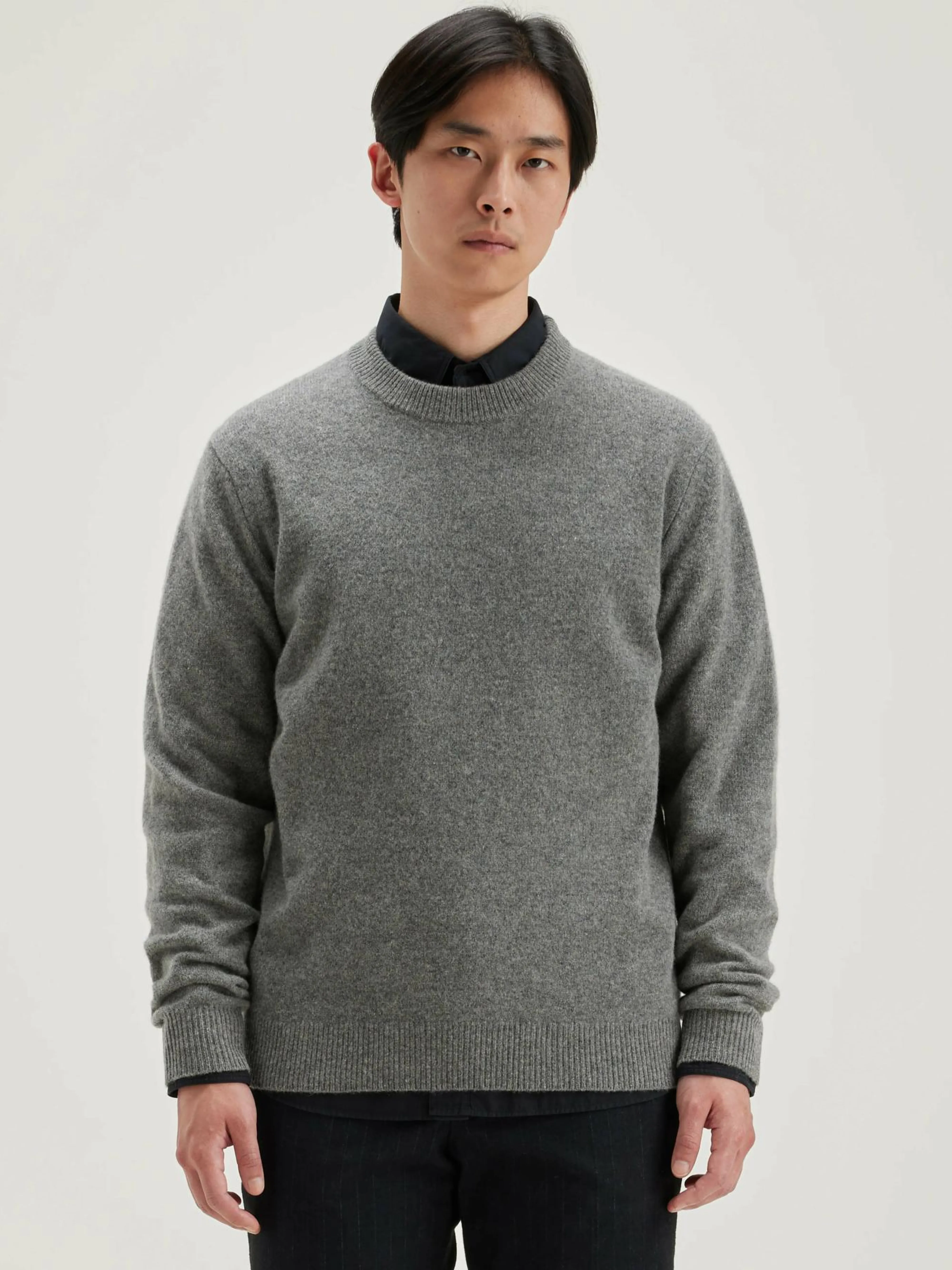 Best Sale Bellerose Donoon Ronde Hals Trui Mid grey