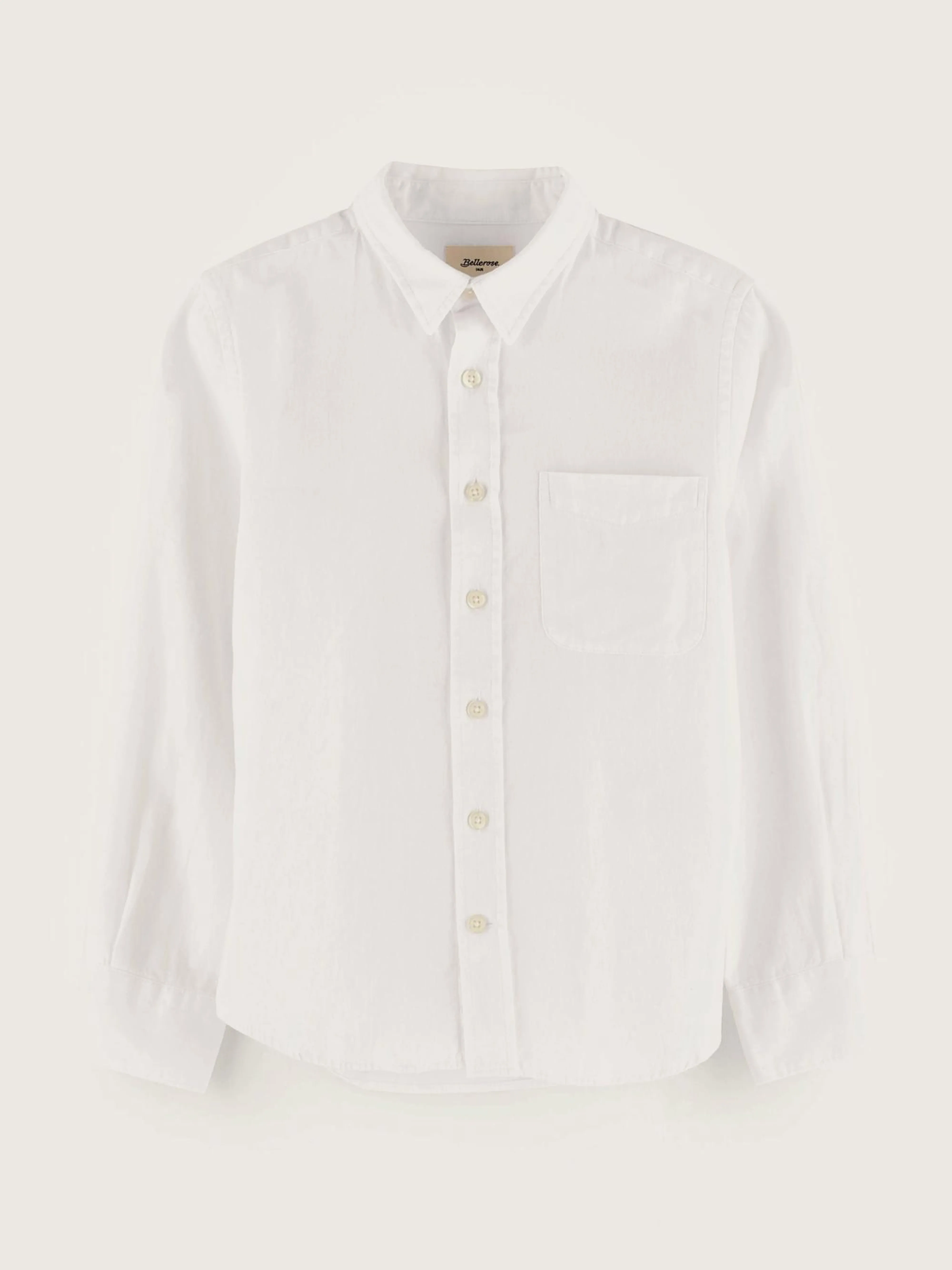 Store Bellerose Ganix Oxford Hemd White