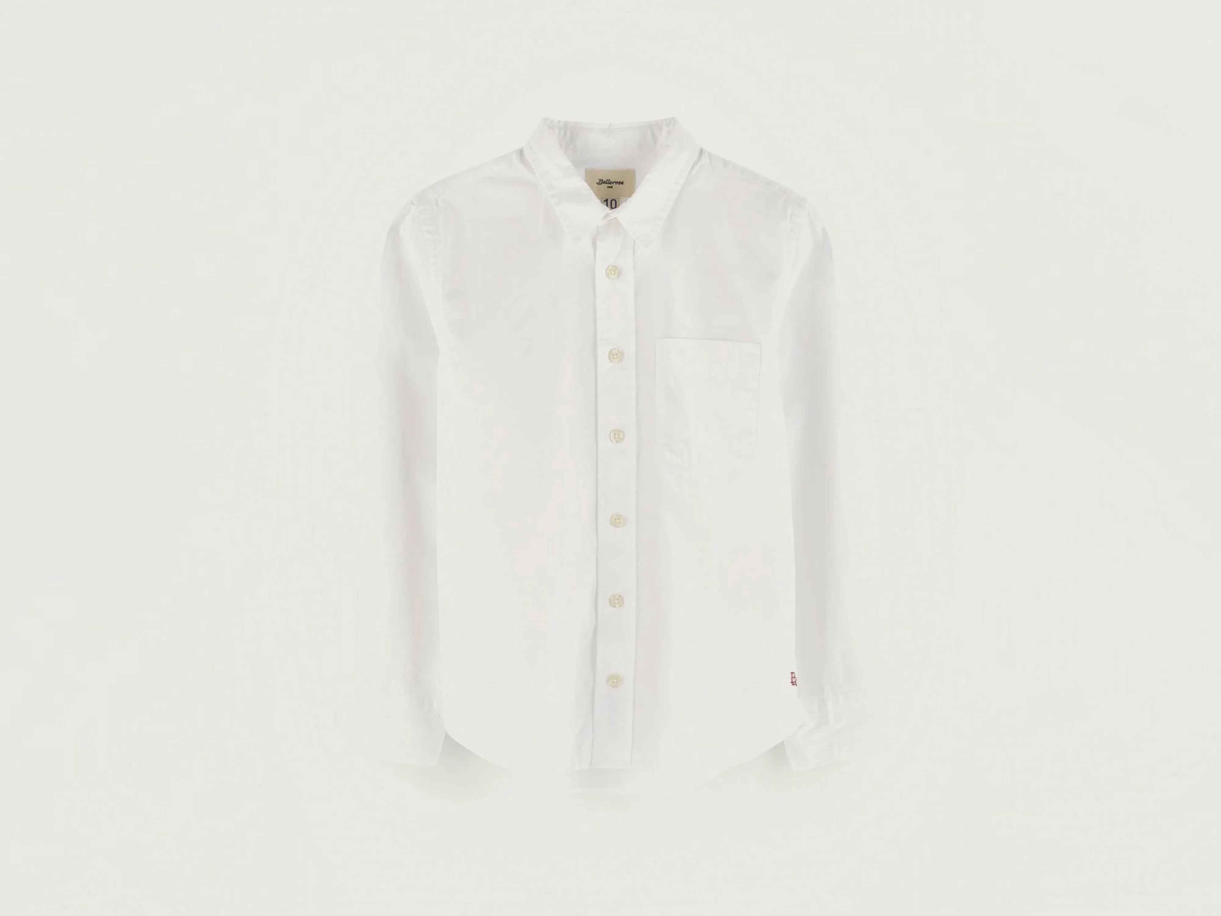Cheap Bellerose Ganix Popeline Hemd White