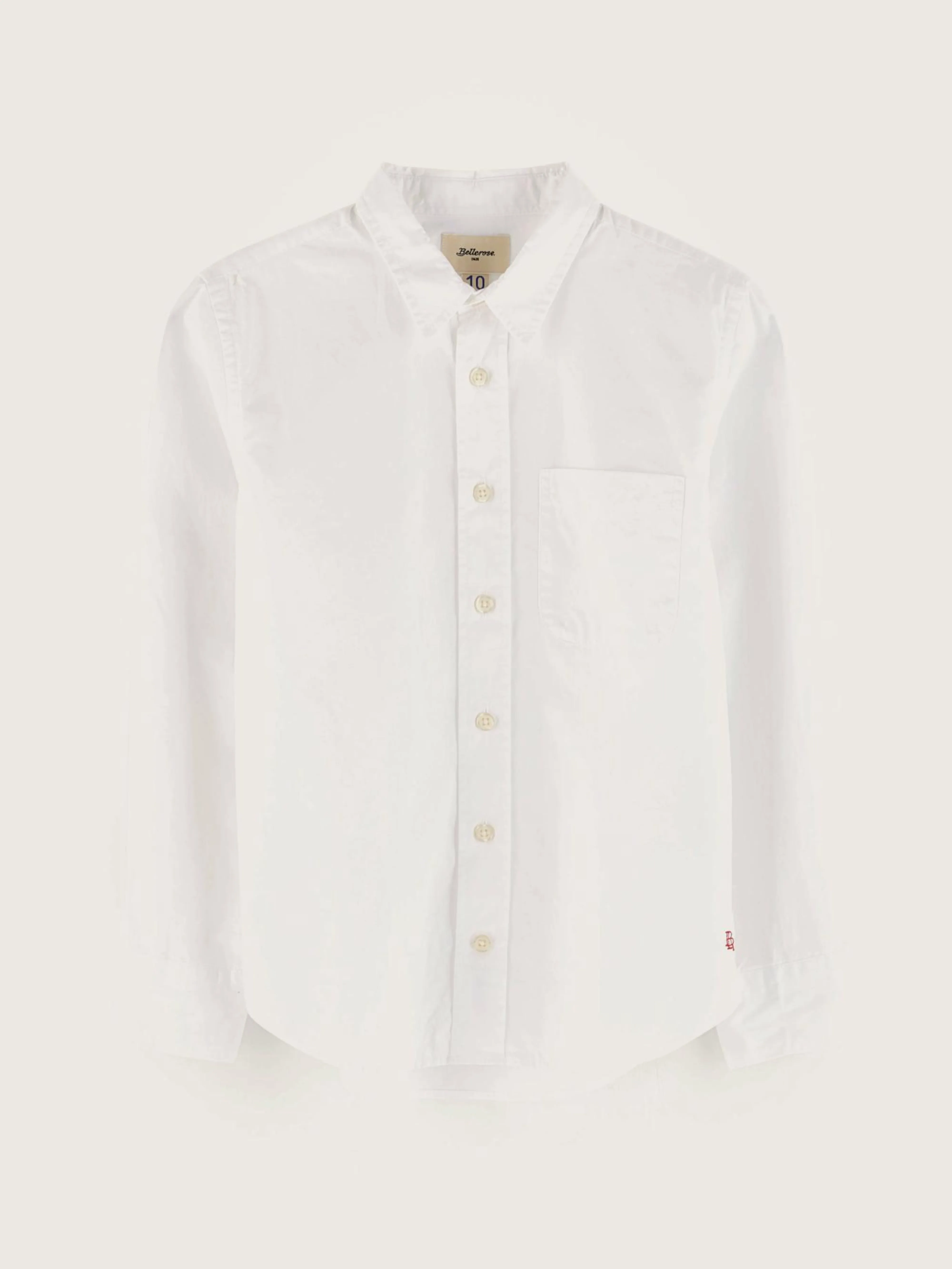 Cheap Bellerose Ganix Popeline Hemd White