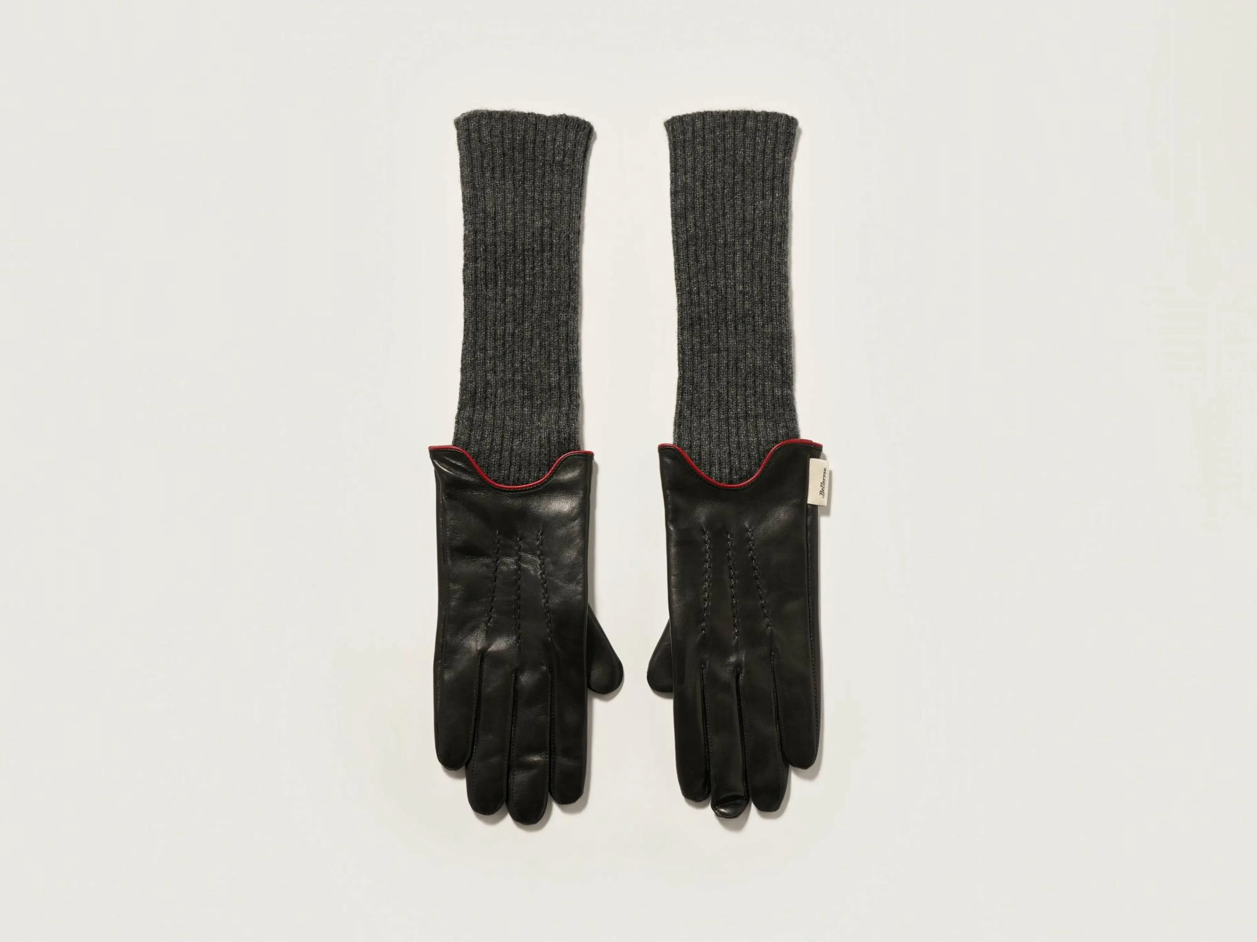 Cheap Bellerose Gia Leren Handschoenen Black