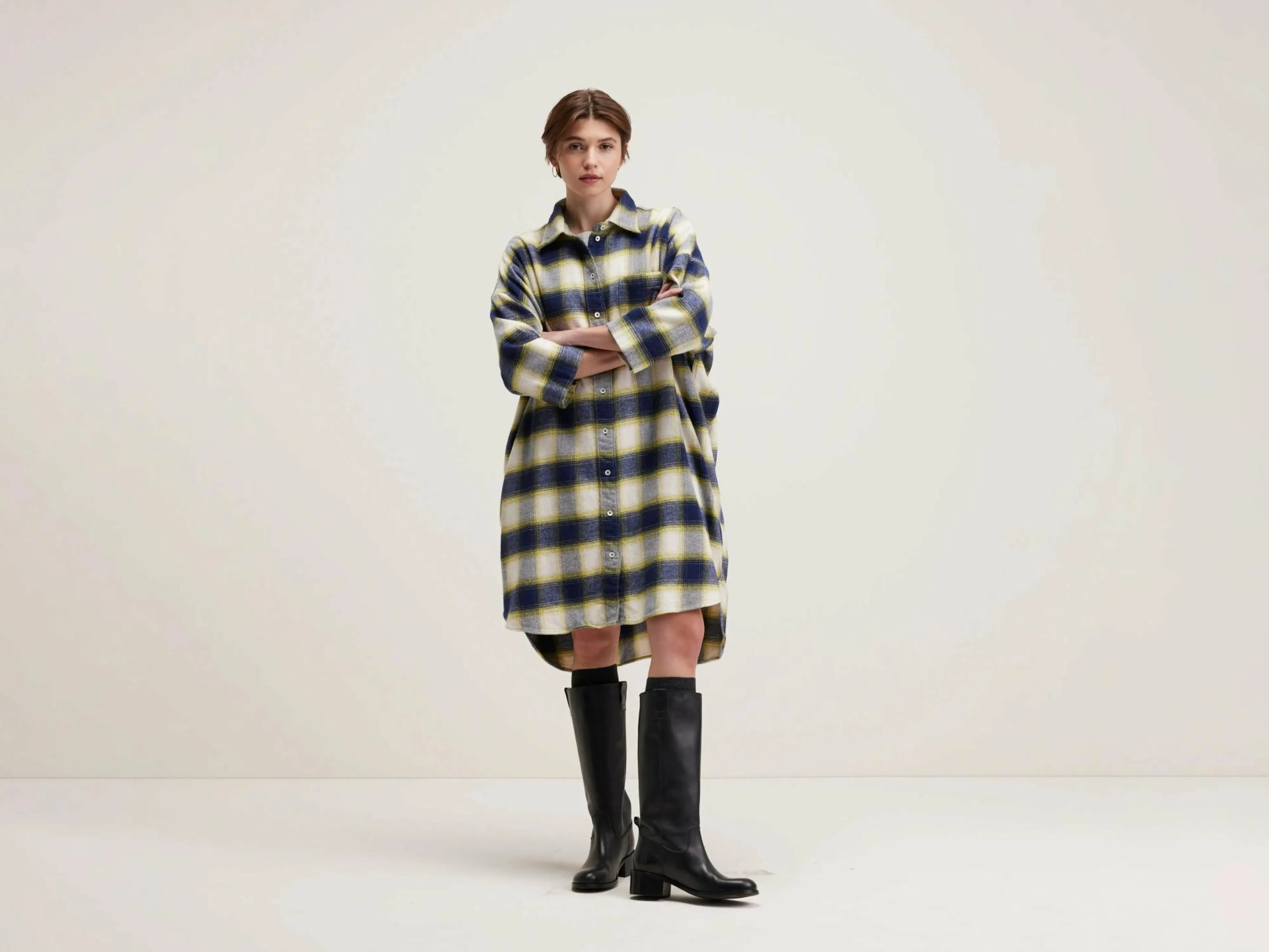 Clearance Bellerose Gladys Hemdjurk Blueberry / Fluo / Shell