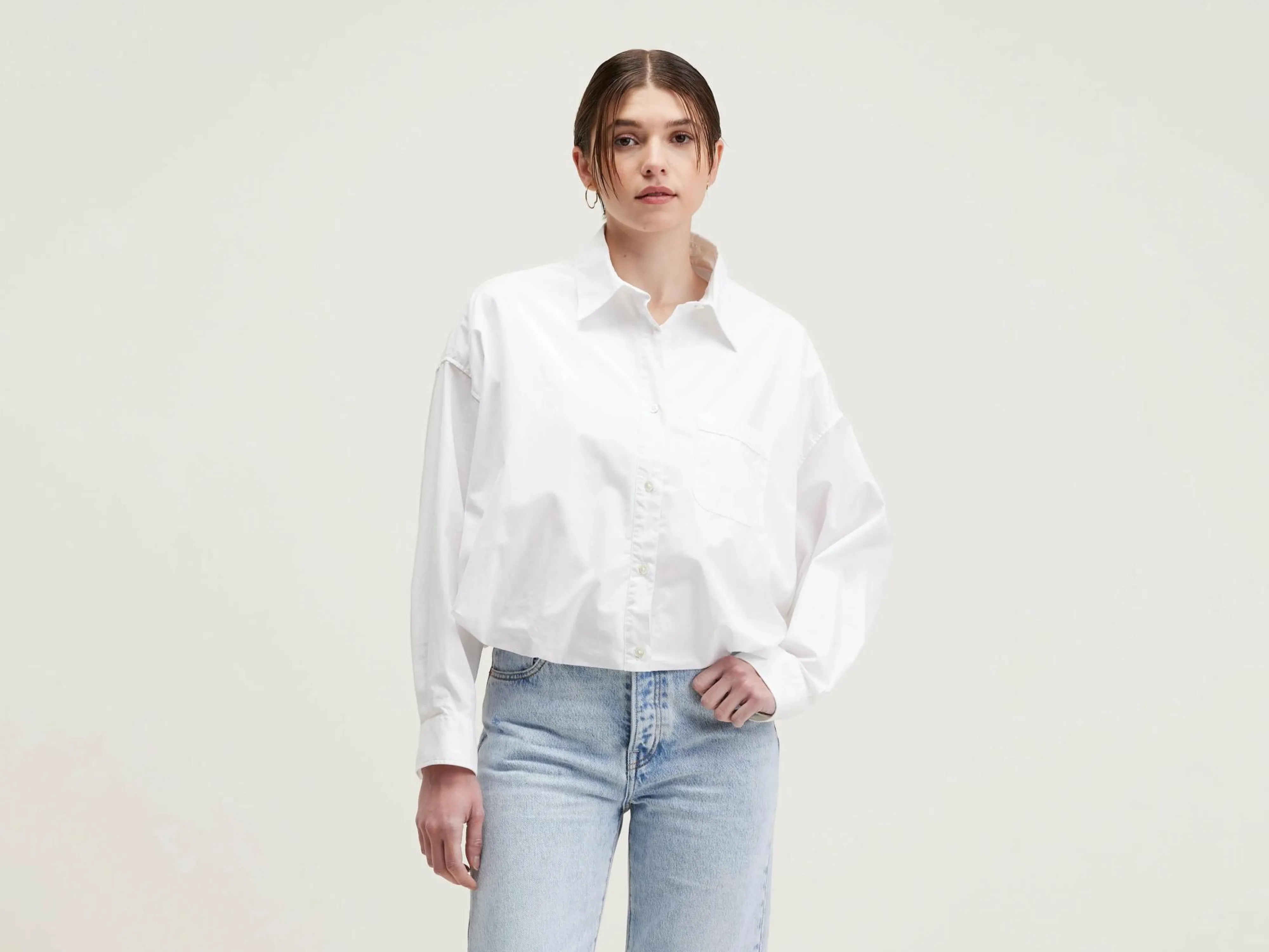 Clearance Bellerose Graham Volumineus Hemd White