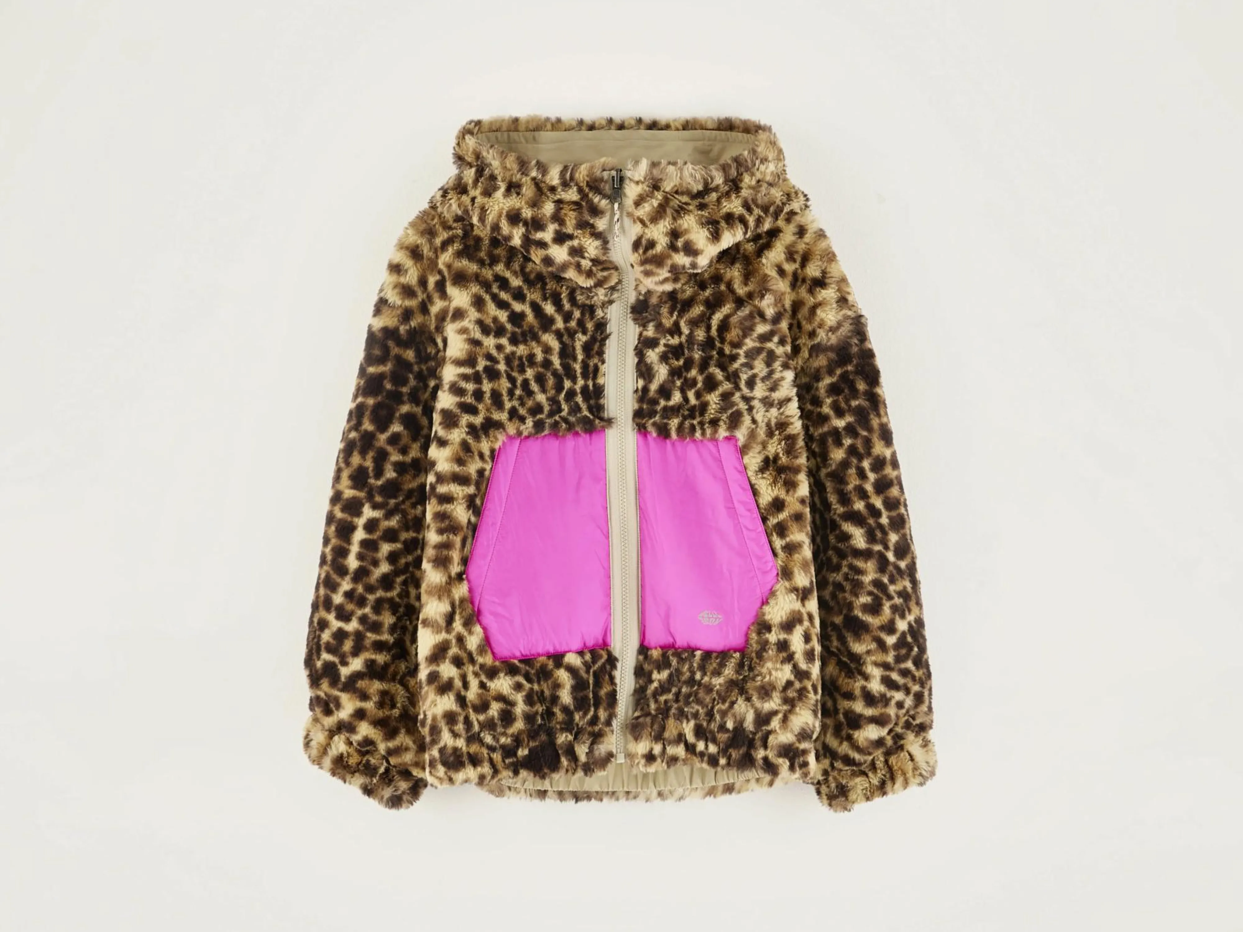 Shop Bellerose Habits Bomber-stijl Jas Cement / Coffee