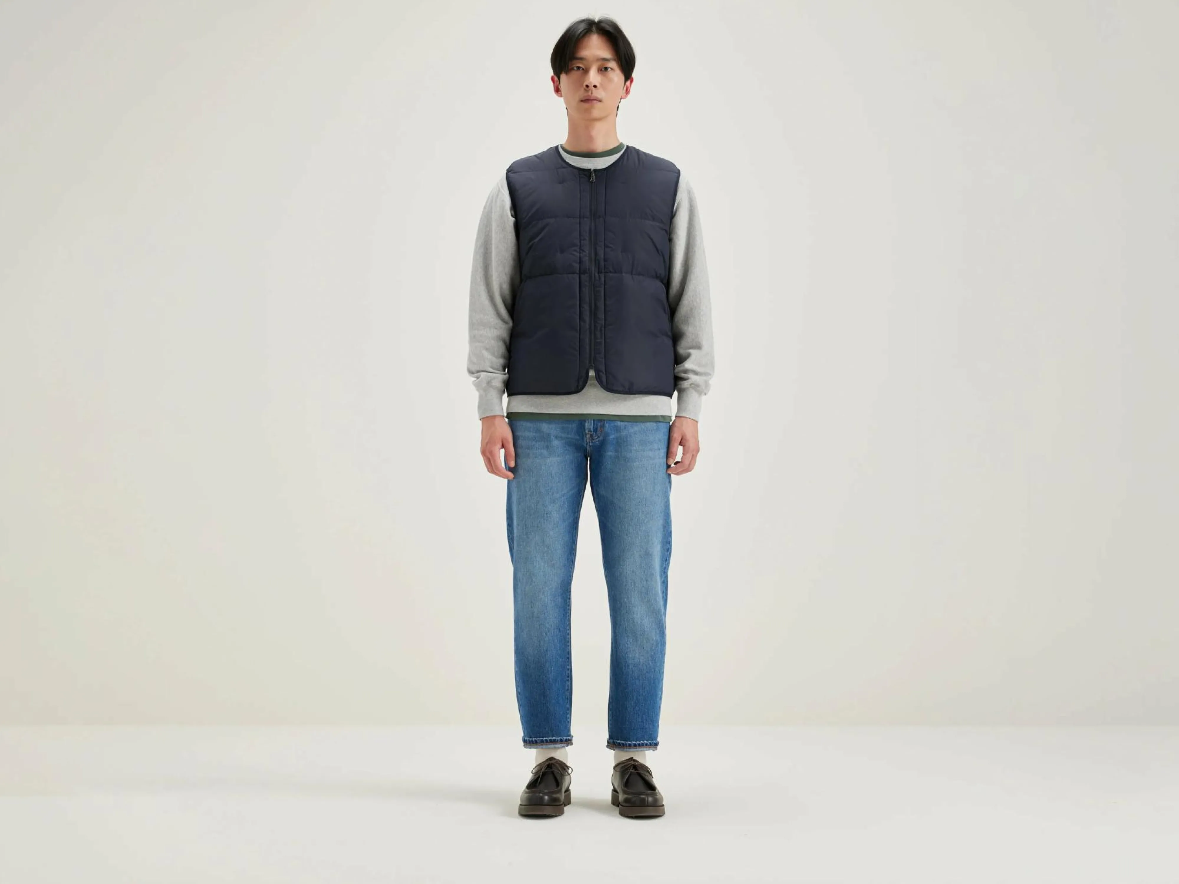 Shop Bellerose Hoch Bodywarmer Navy