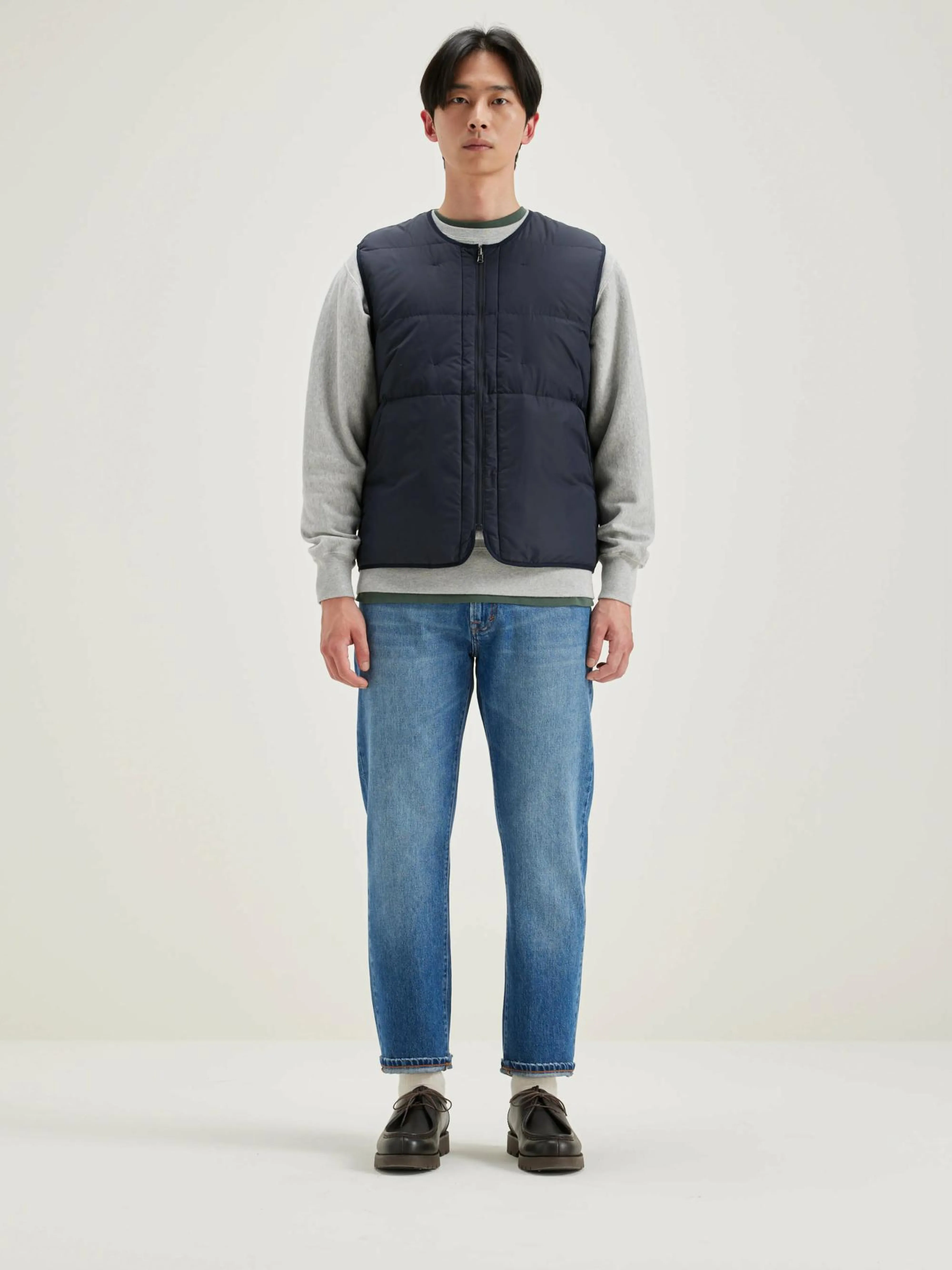 Shop Bellerose Hoch Bodywarmer Navy