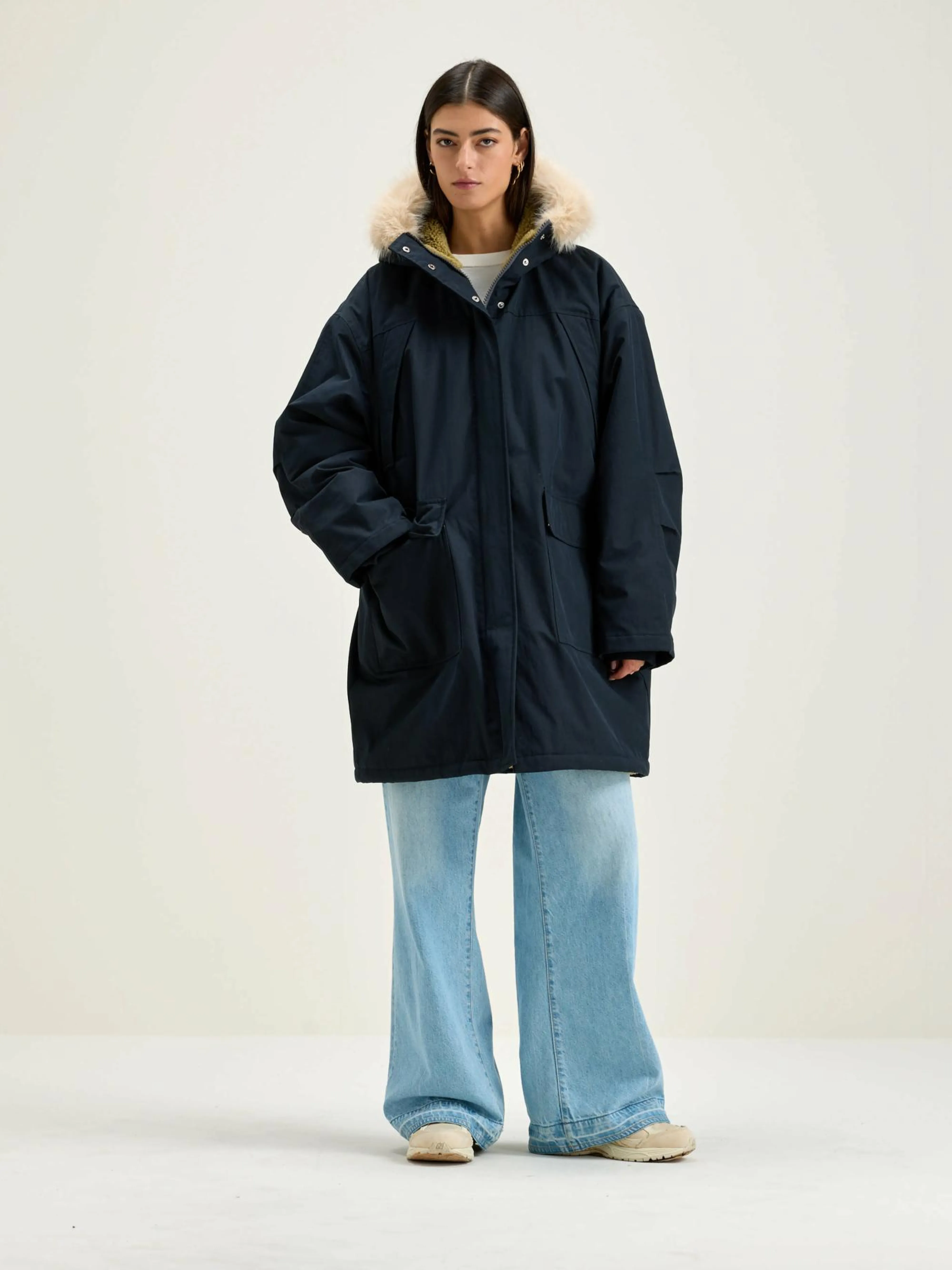 Flash Sale Bellerose Hoggar Duffel Parka Navy