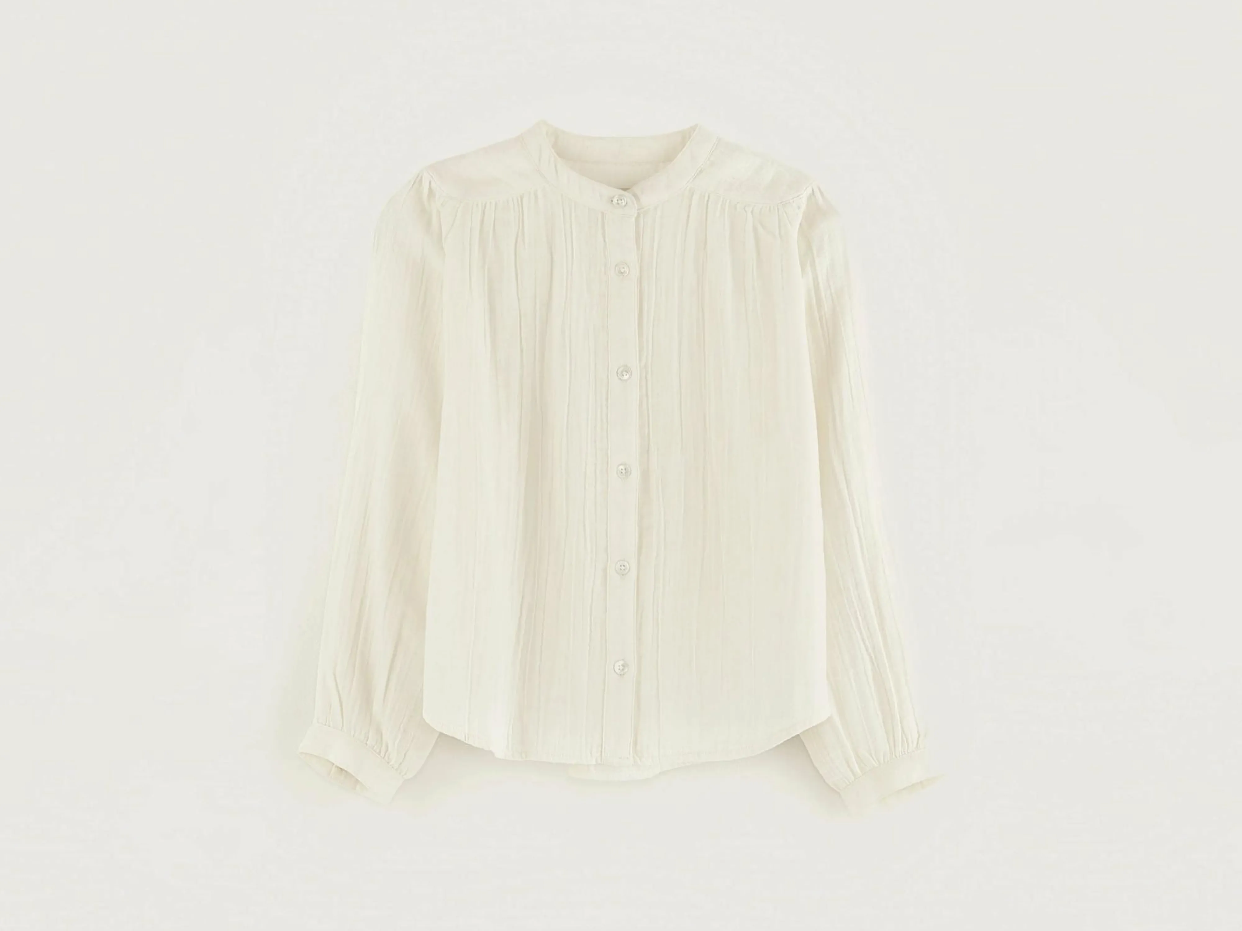 Online Bellerose Hopsa Klassieke Blouse Ecru