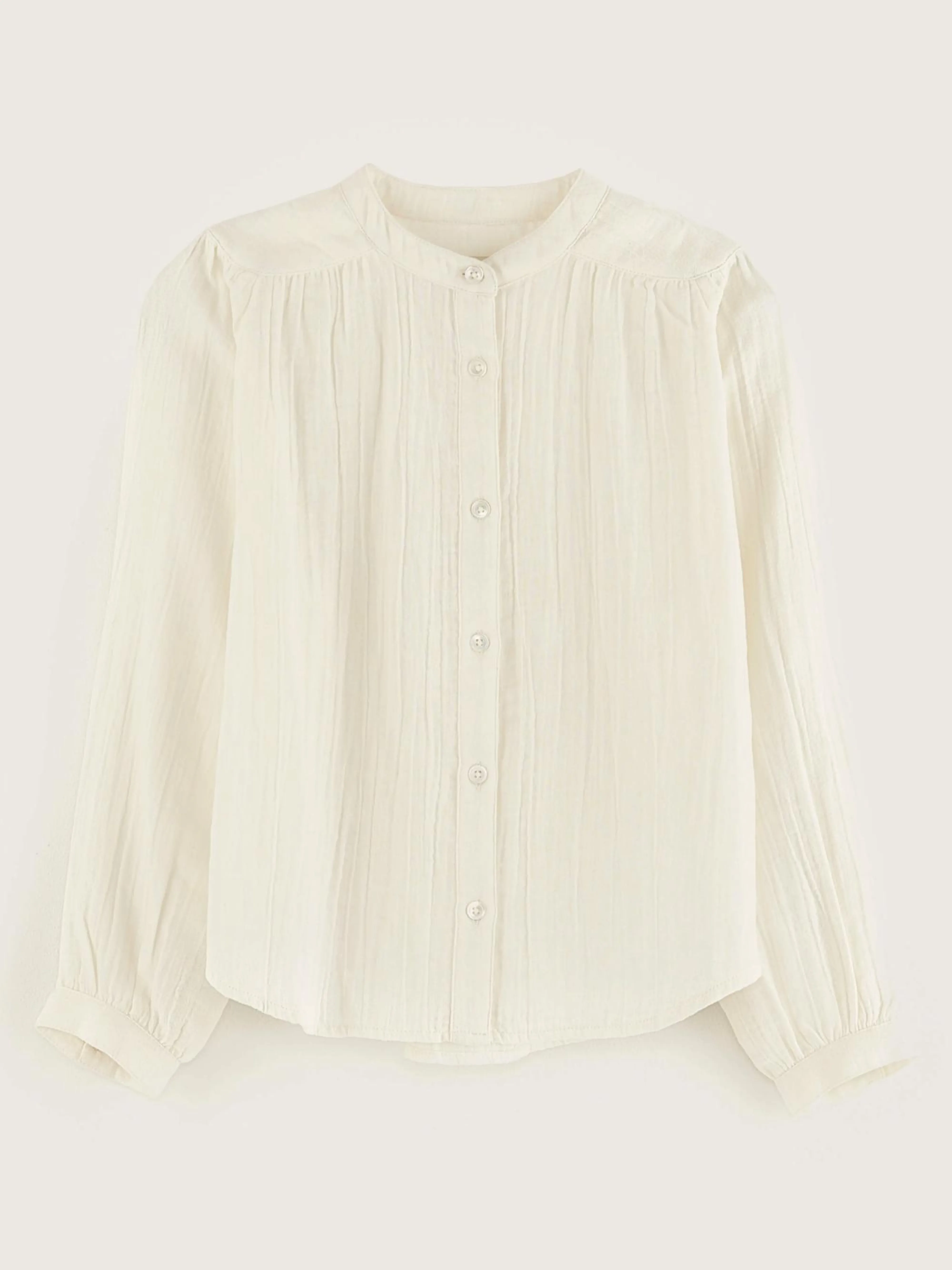 Online Bellerose Hopsa Klassieke Blouse Ecru