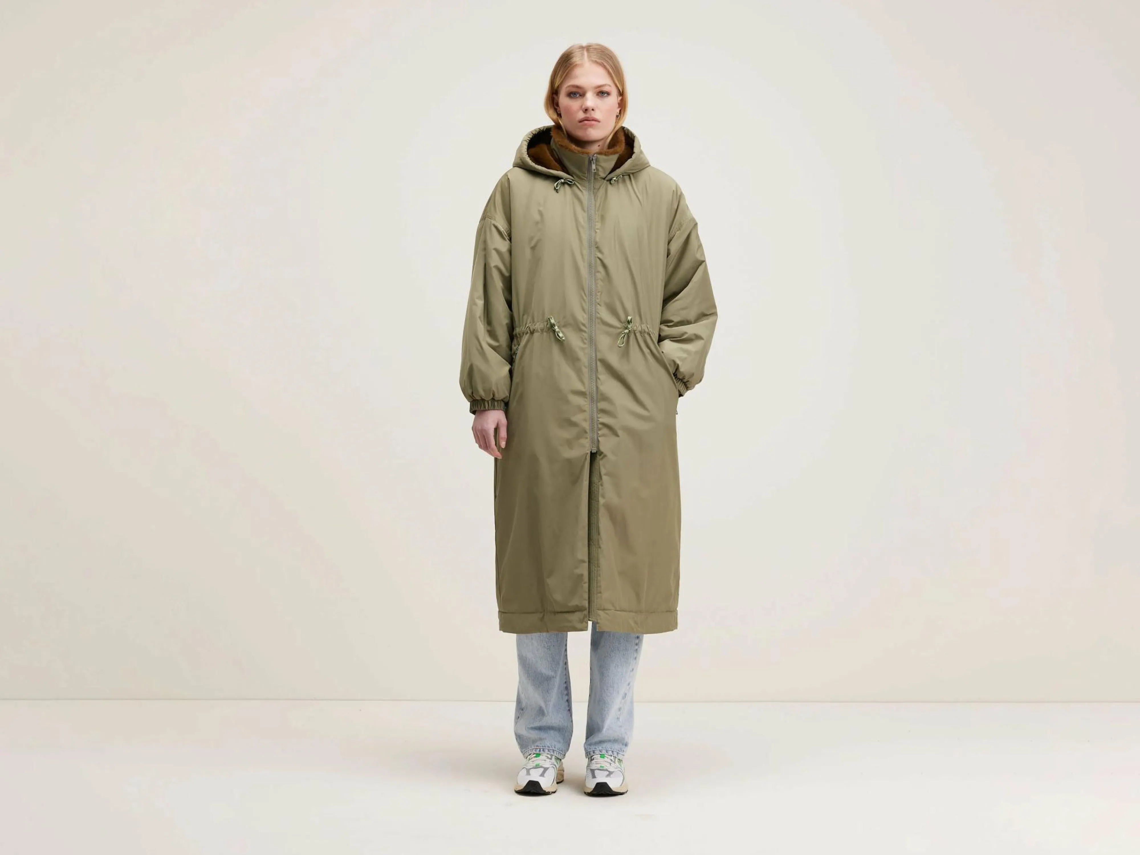 Store Bellerose Hosfo Lange Parka