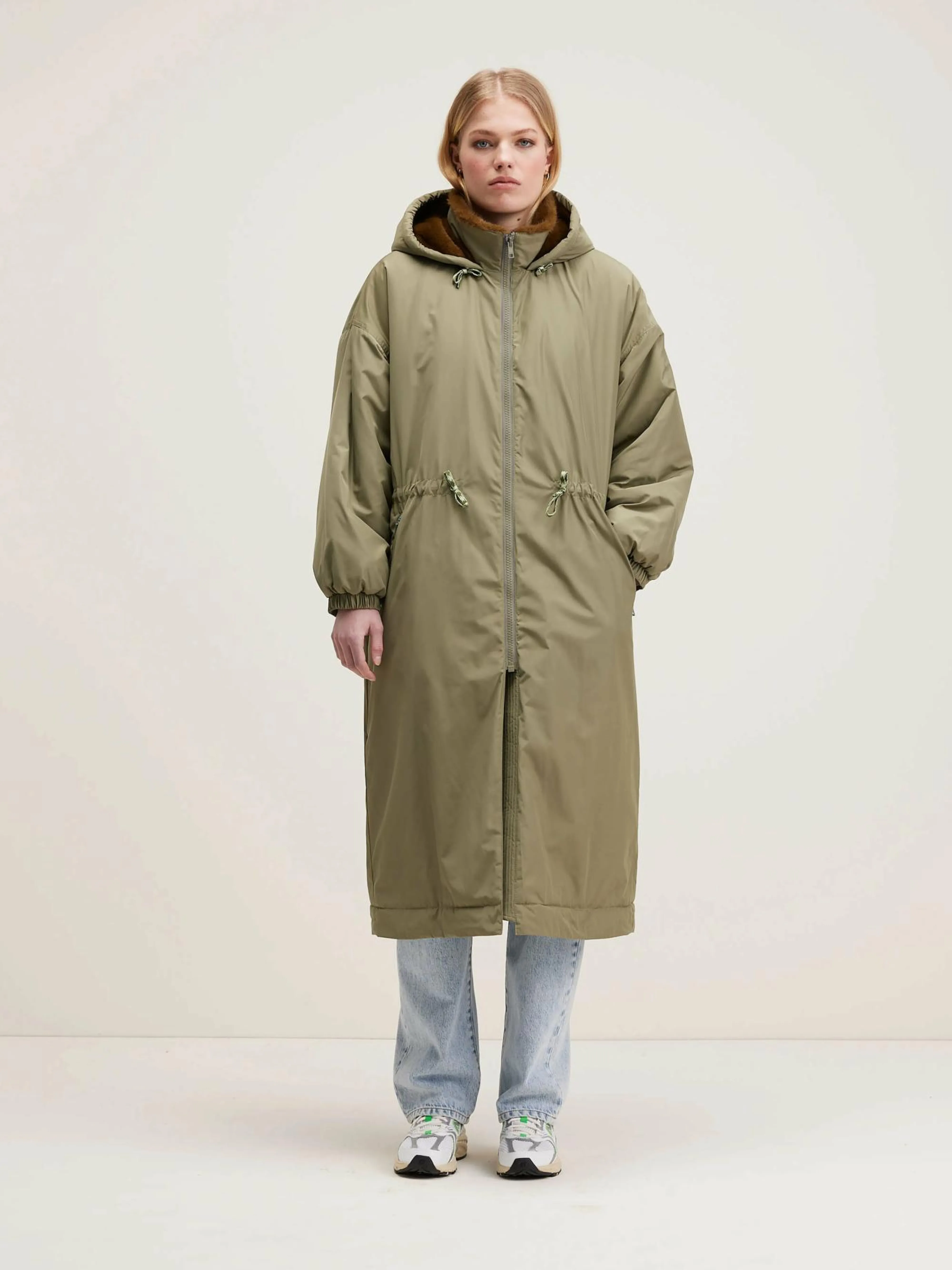 Store Bellerose Hosfo Lange Parka