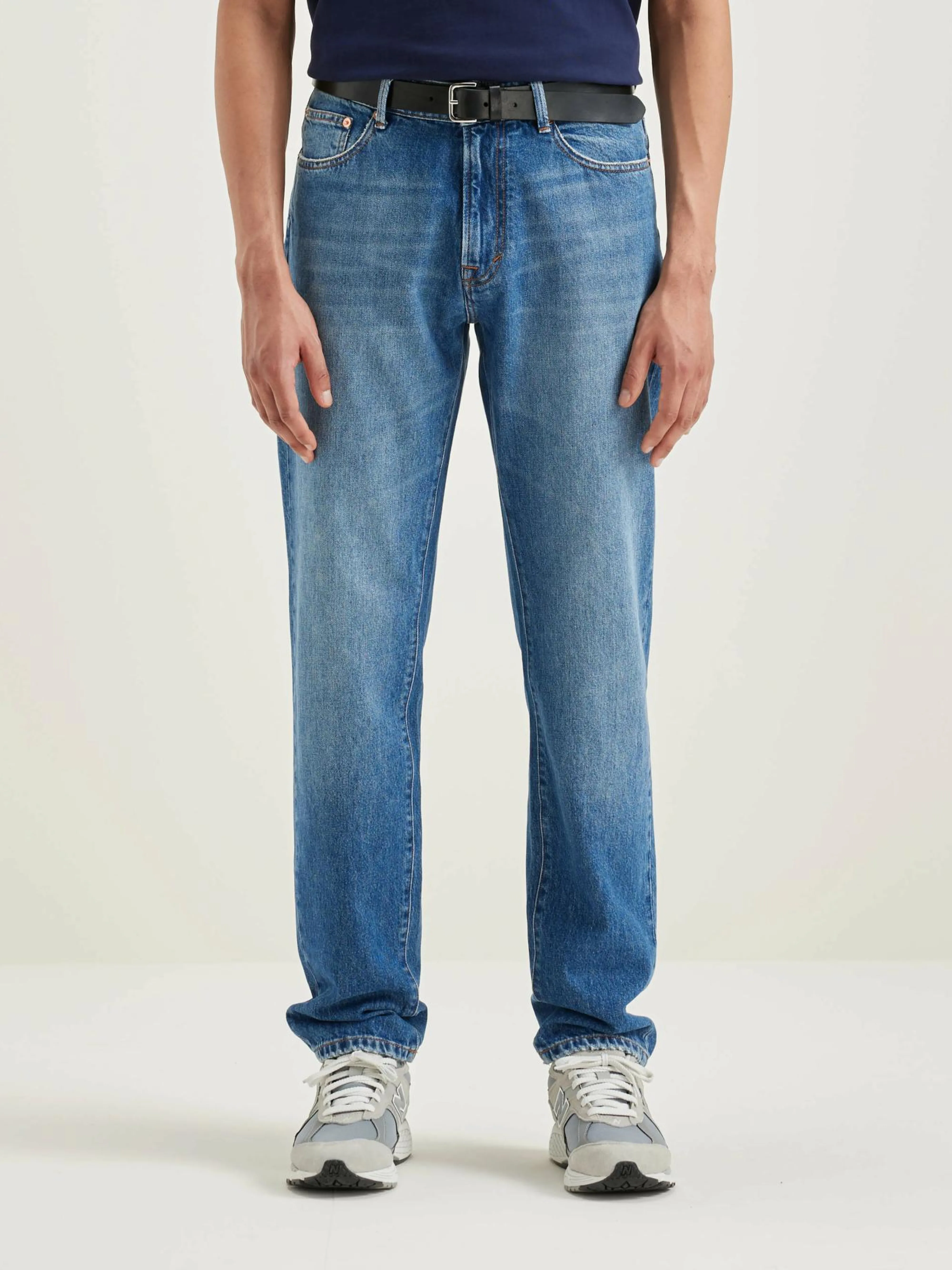 Cheap Bellerose Keegan Rechte Jeans Medium blue bleach