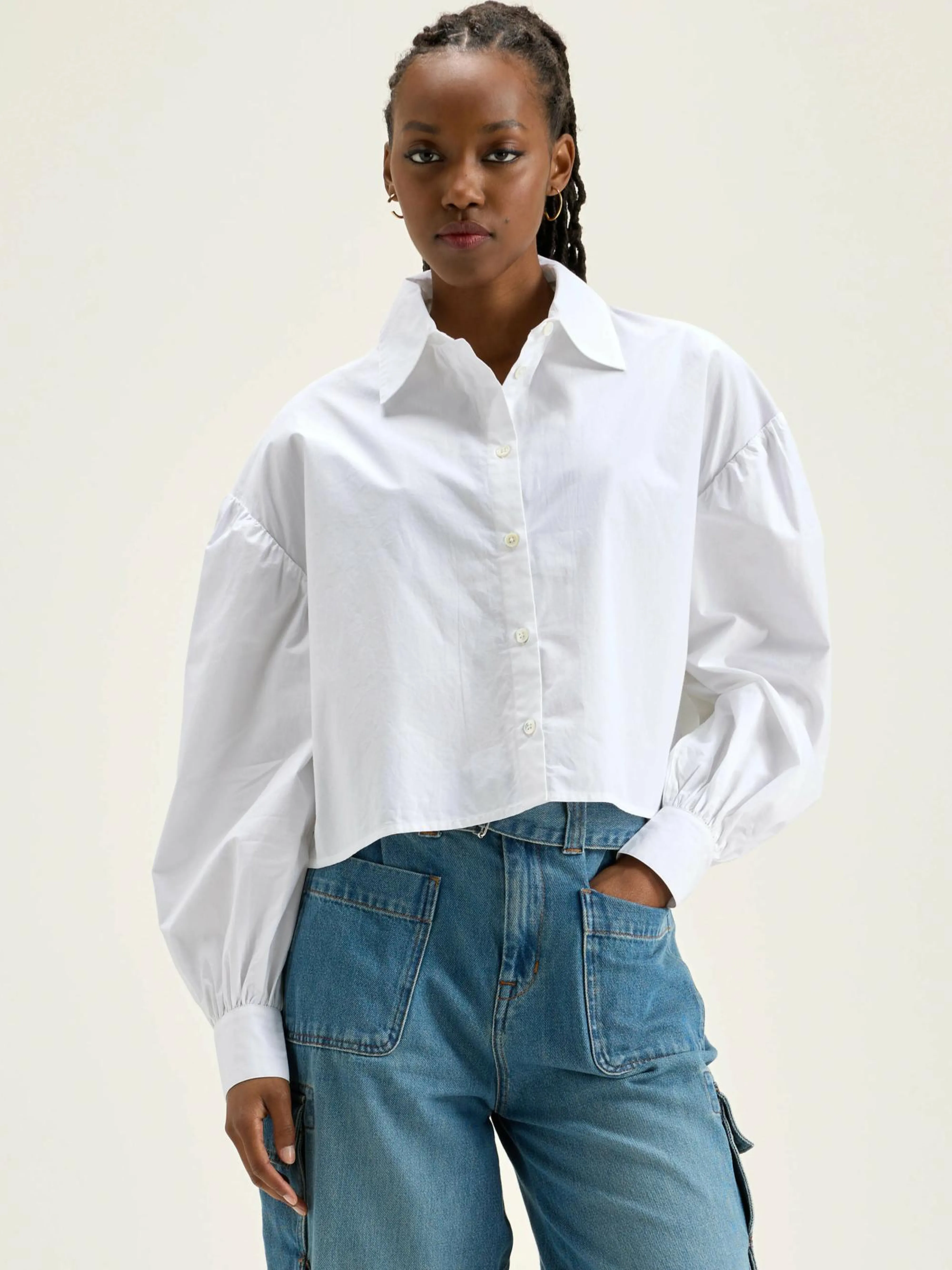 Best Bellerose Kinga Popeline Hemd White