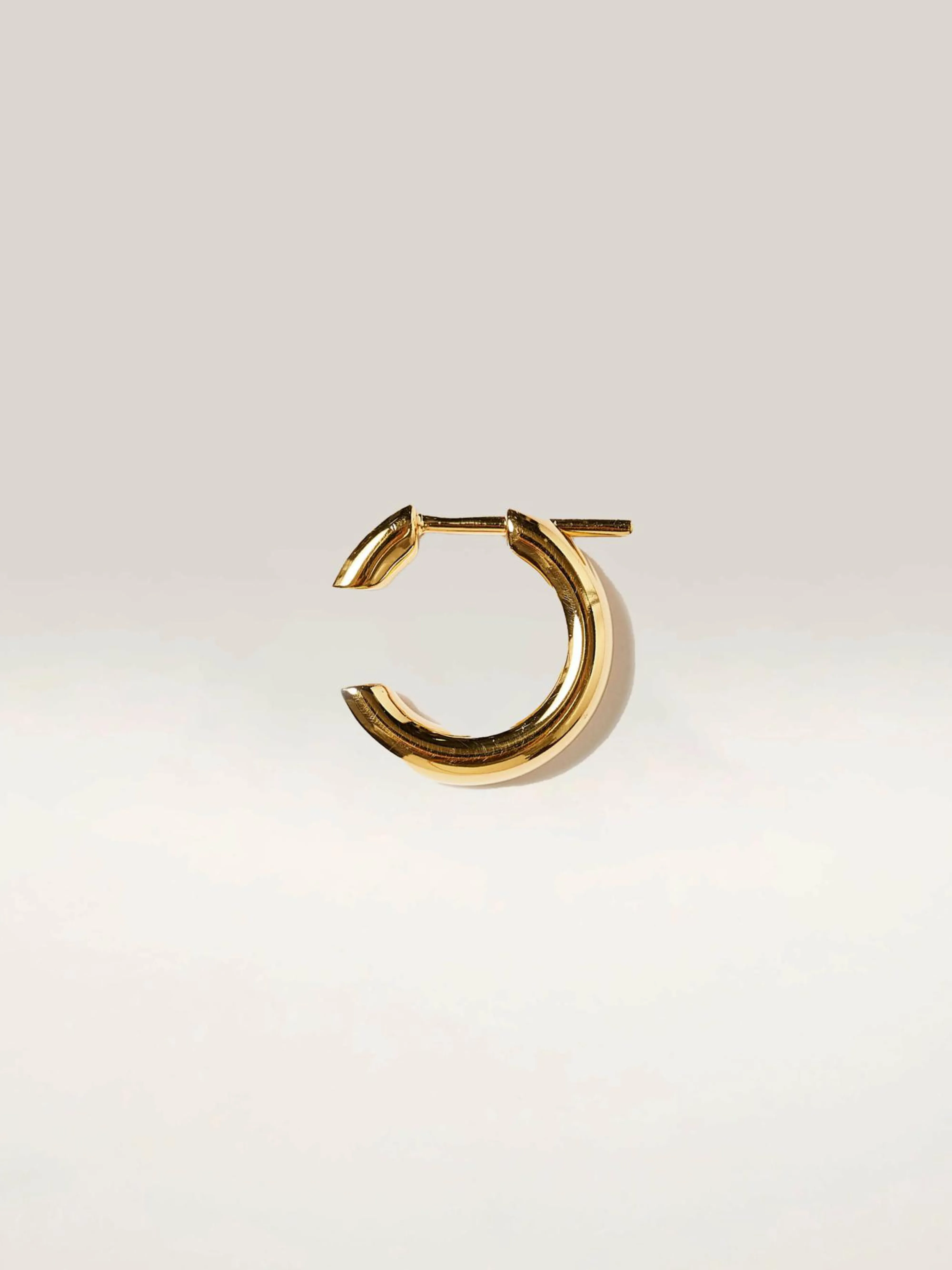 Online Maria black Disrupted 14 Gouden Hoepel Oorbel