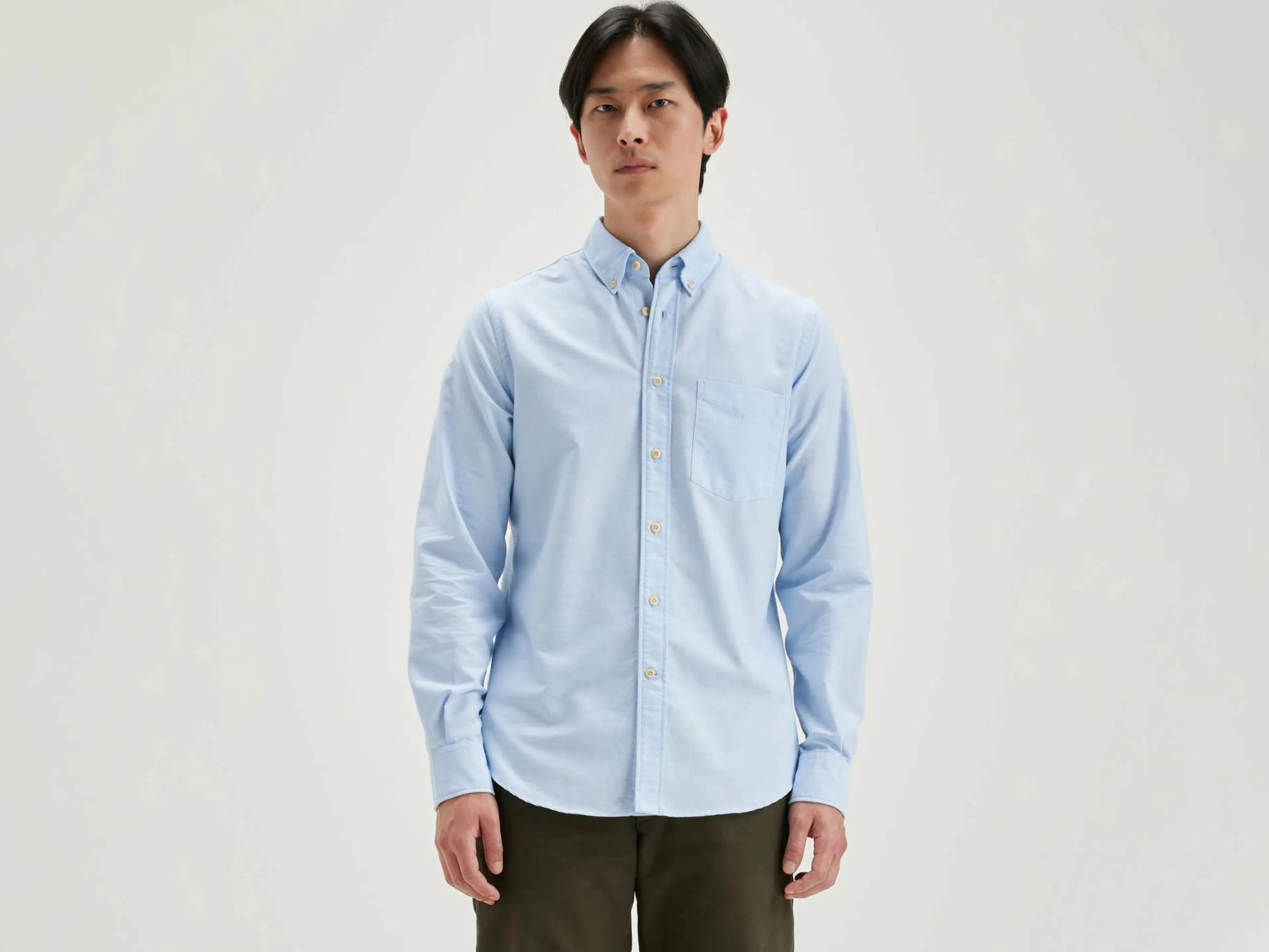 Clearance Bellerose Mire Slim Hemd Blue