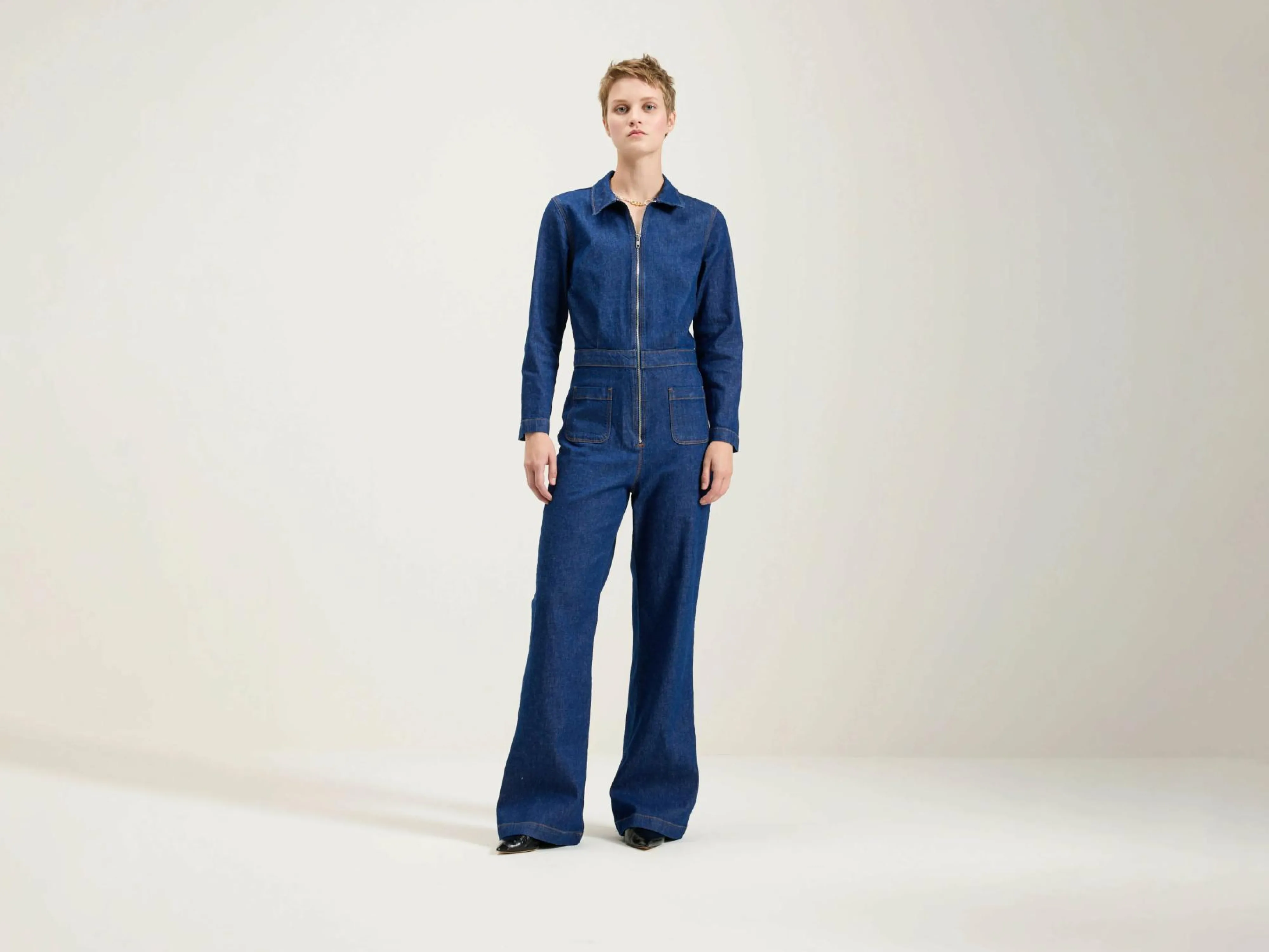 Shop Bellerose Pamelie Denim Jumpsuit