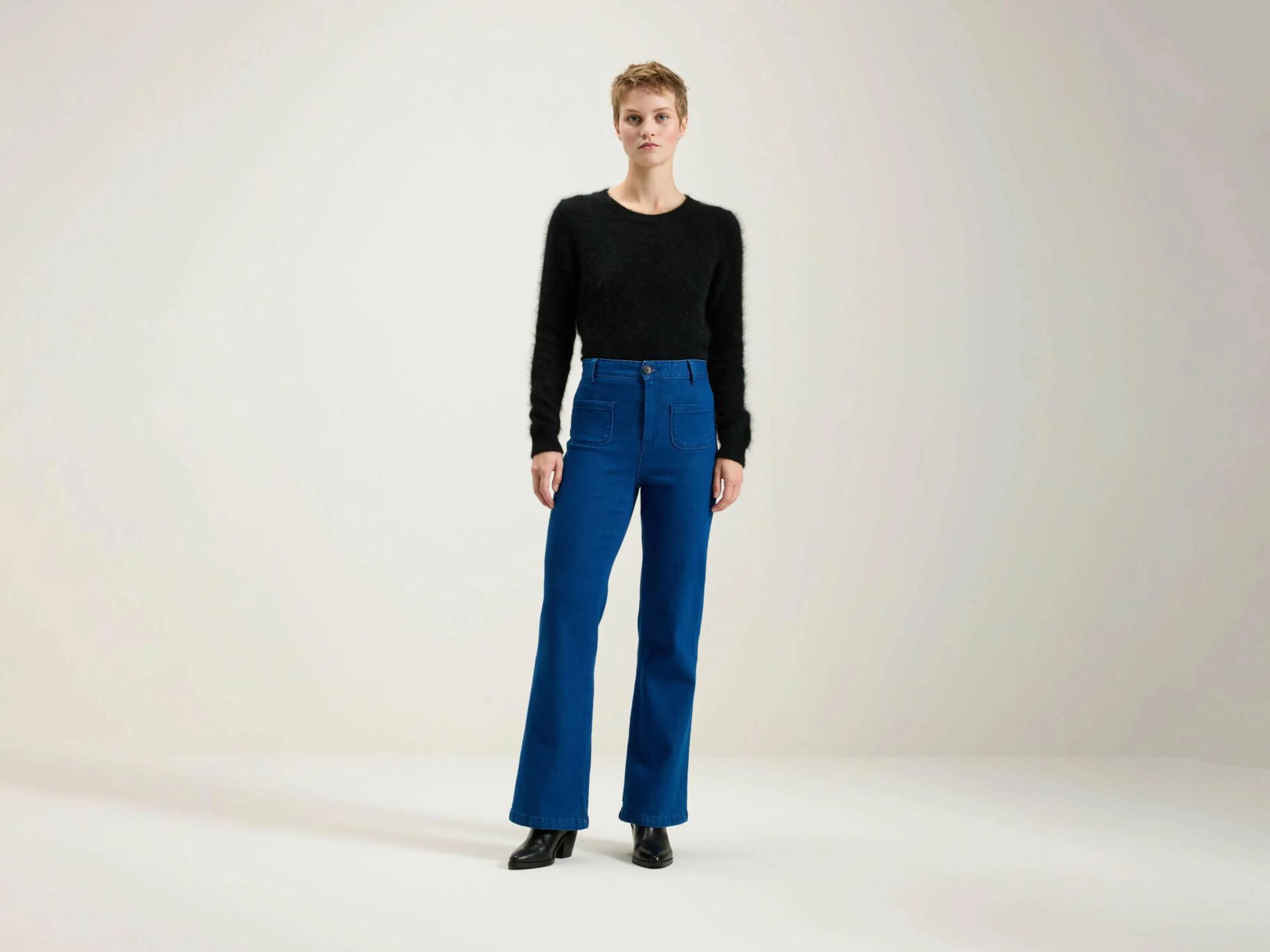 Cheap Bellerose Park Flared Broek One wash