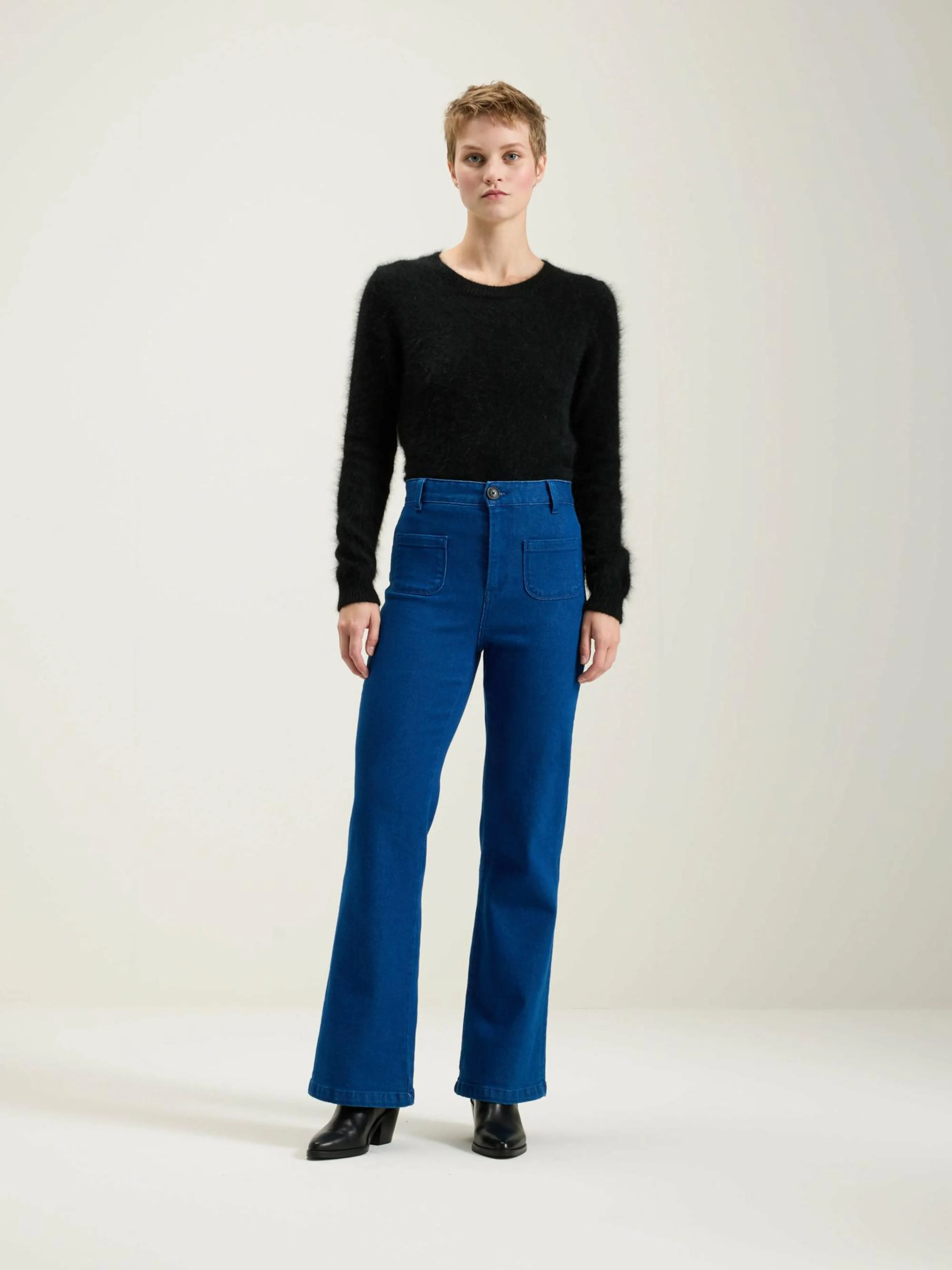 Cheap Bellerose Park Flared Broek One wash