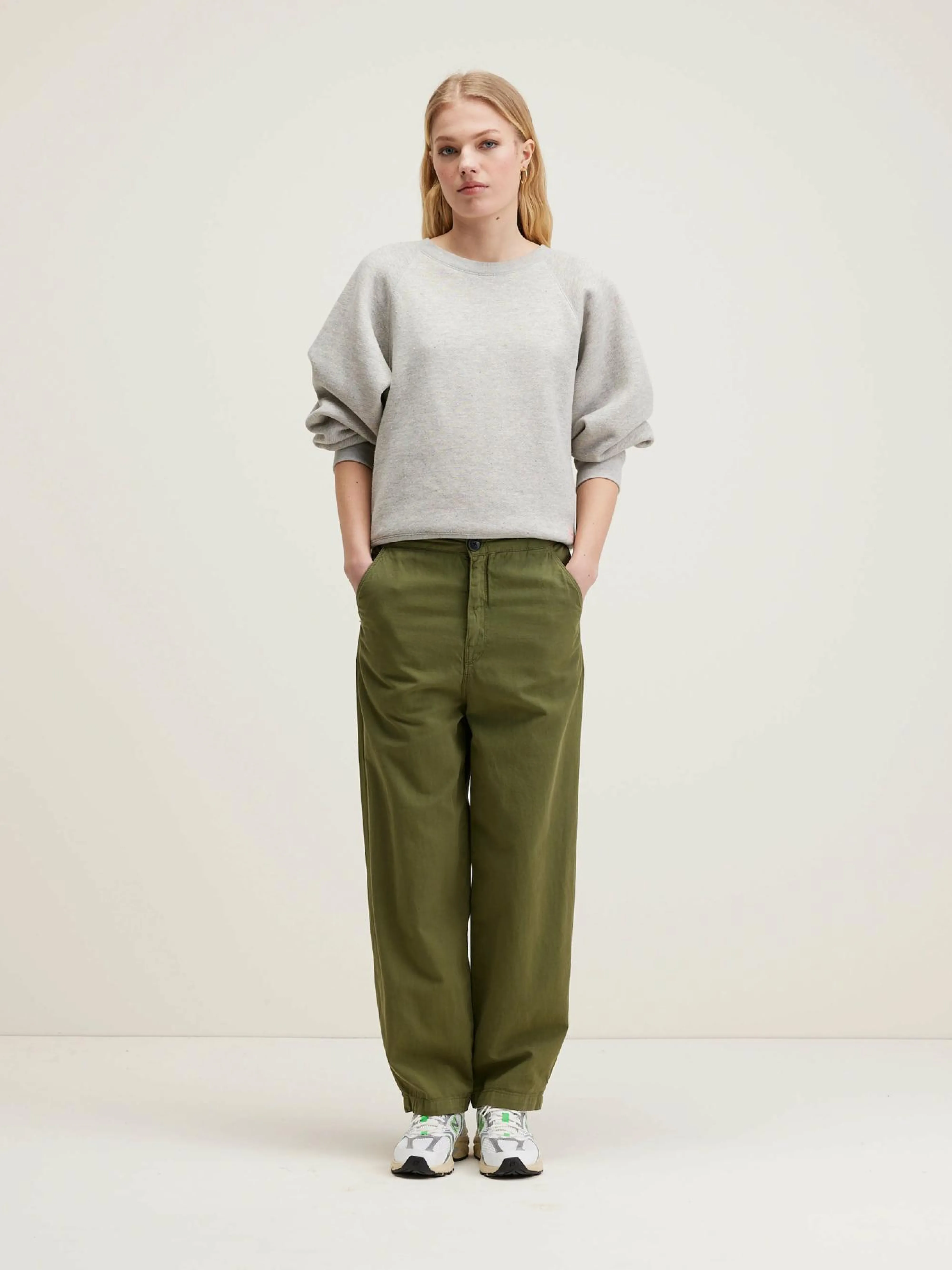 Best Sale Bellerose Pasop Relaxed Broek Army