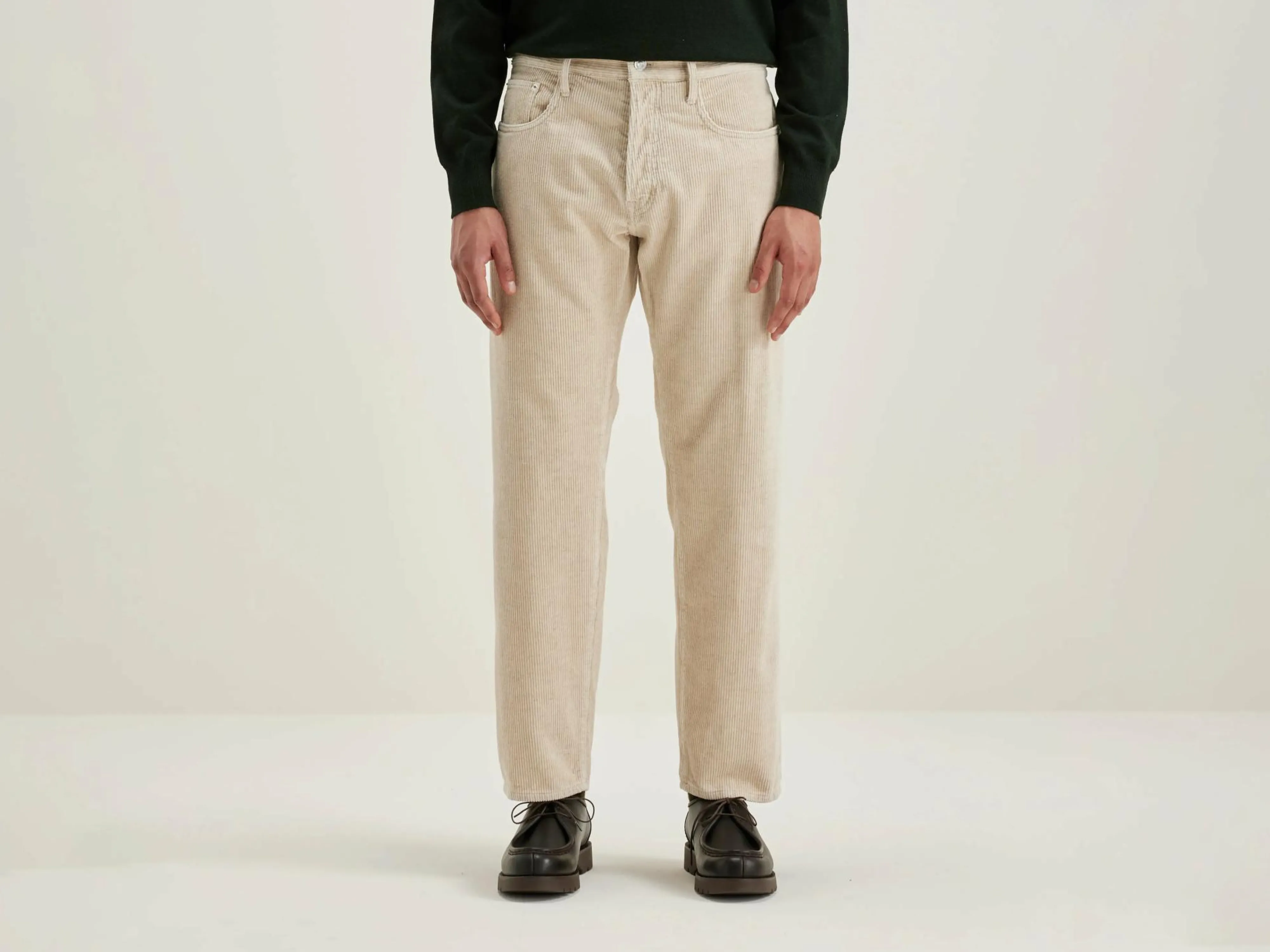 Cheap Bellerose Percy Dad-style Broek Calcaire