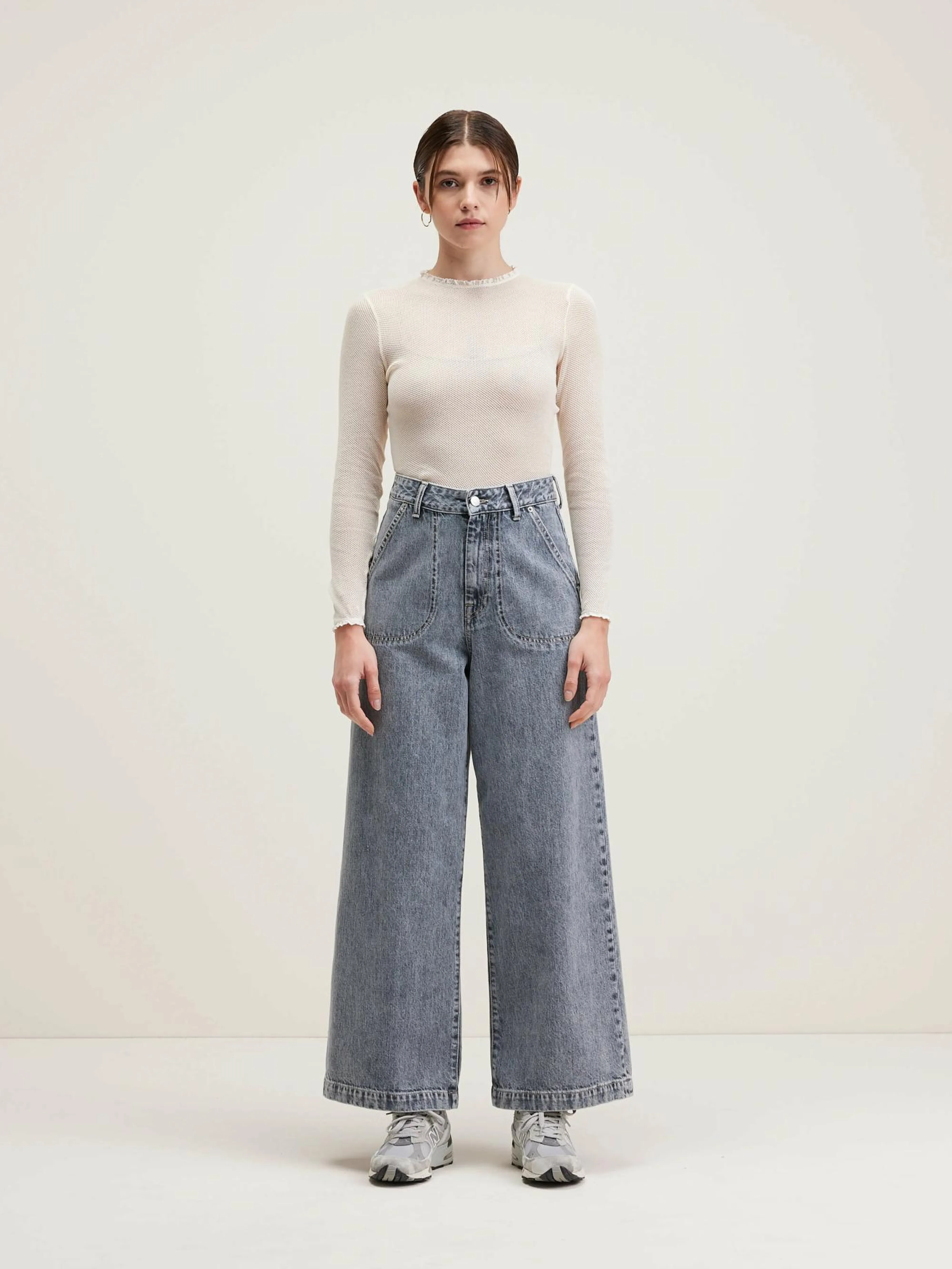 Shop Bellerose Petula Wijde Jeans