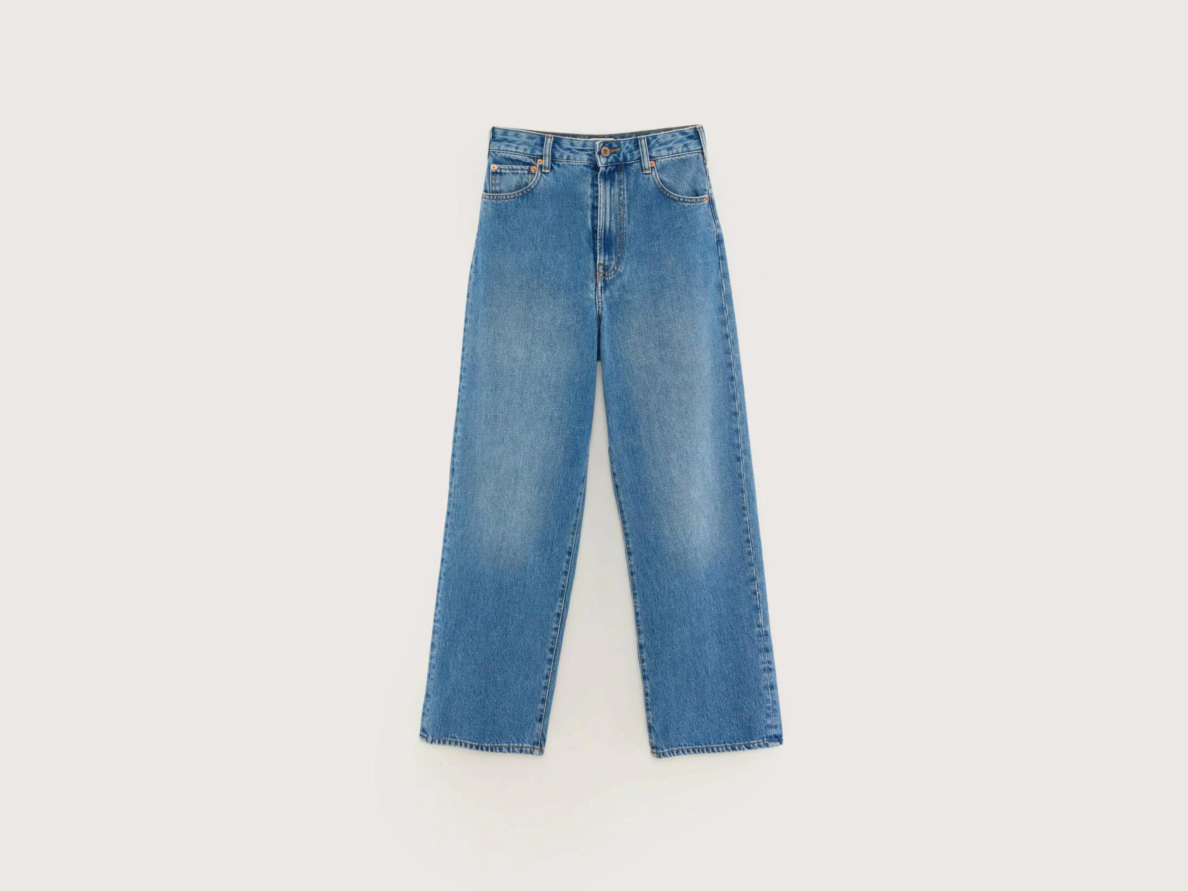 Best Sale Bellerose Poker Wijde Jeans Stone wash