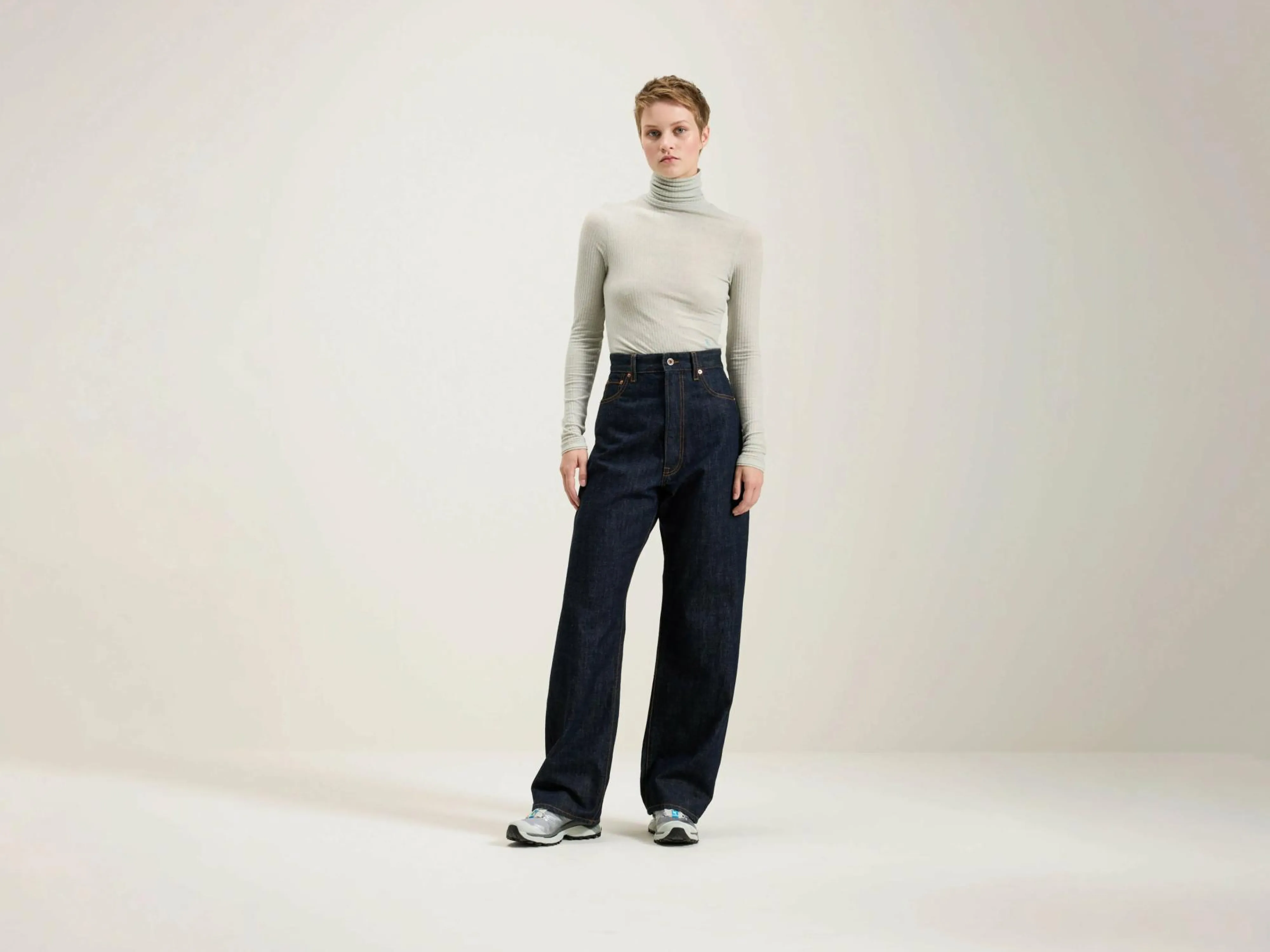 Sale Bellerose Poker Wijde Jeans Rinse
