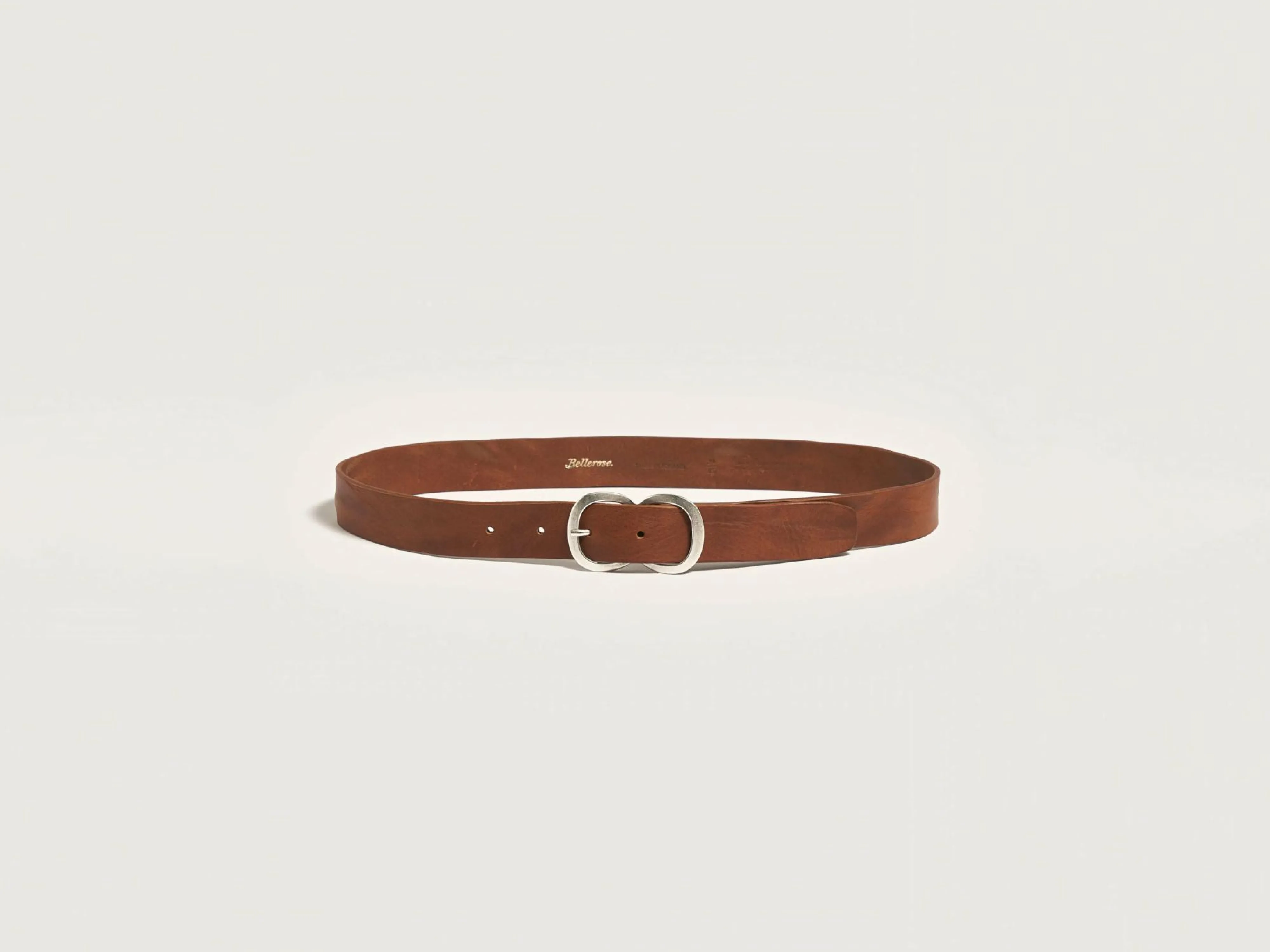 Sale Bellerose Sabas Leren Riem Cognac