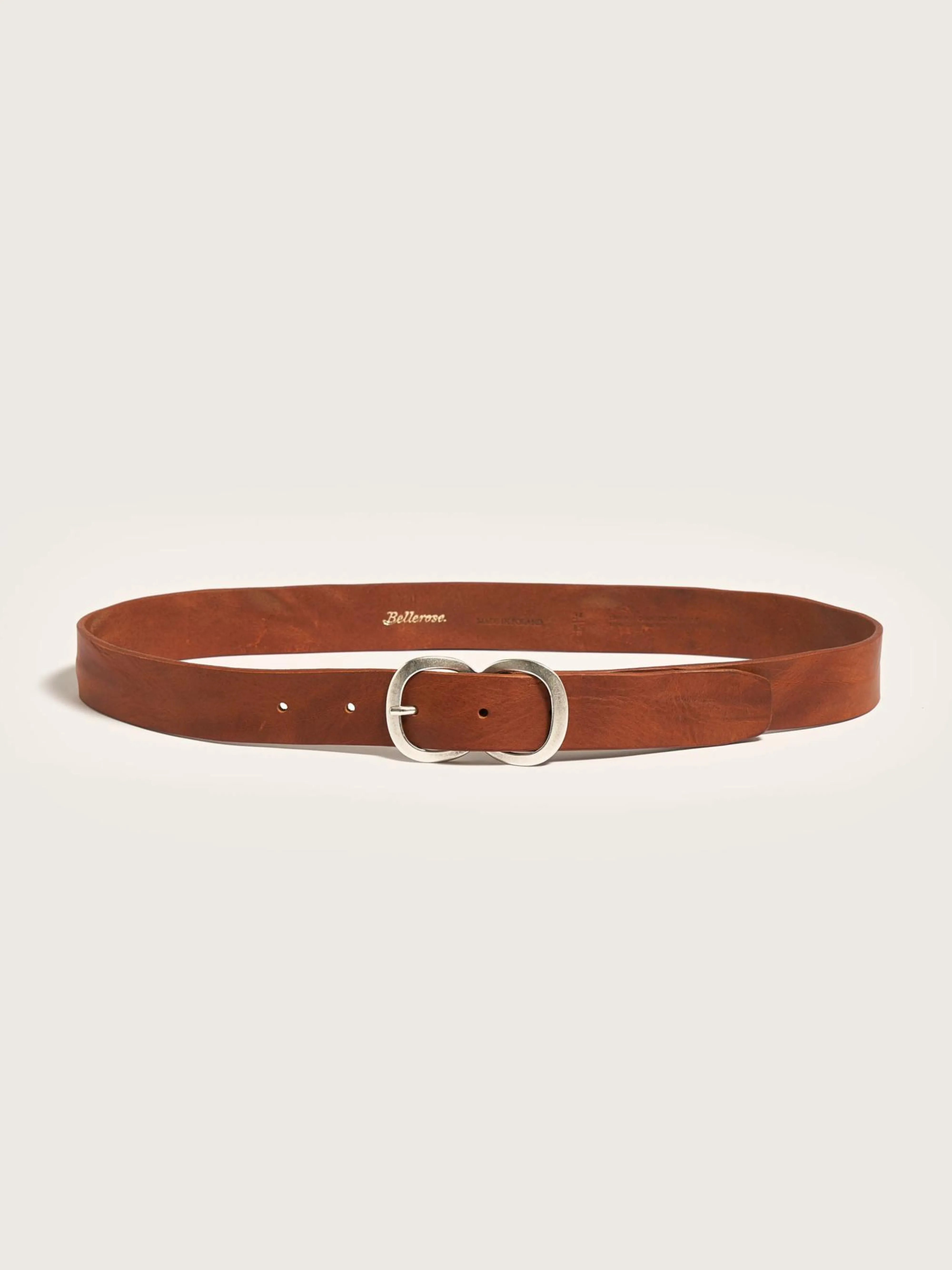 Sale Bellerose Sabas Leren Riem Cognac