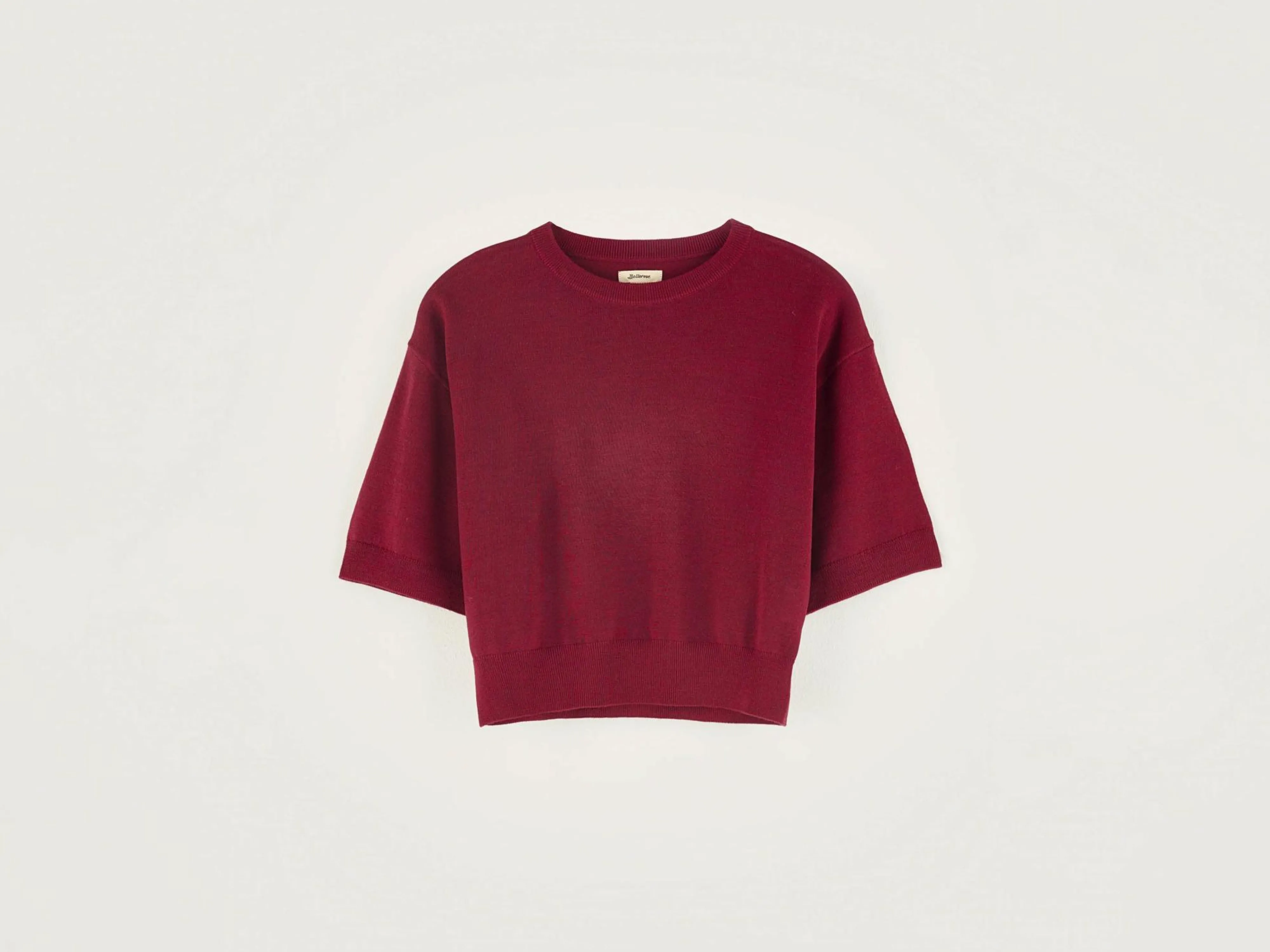 Best Bellerose Sare Korte Mouwen Trui Red dahlia