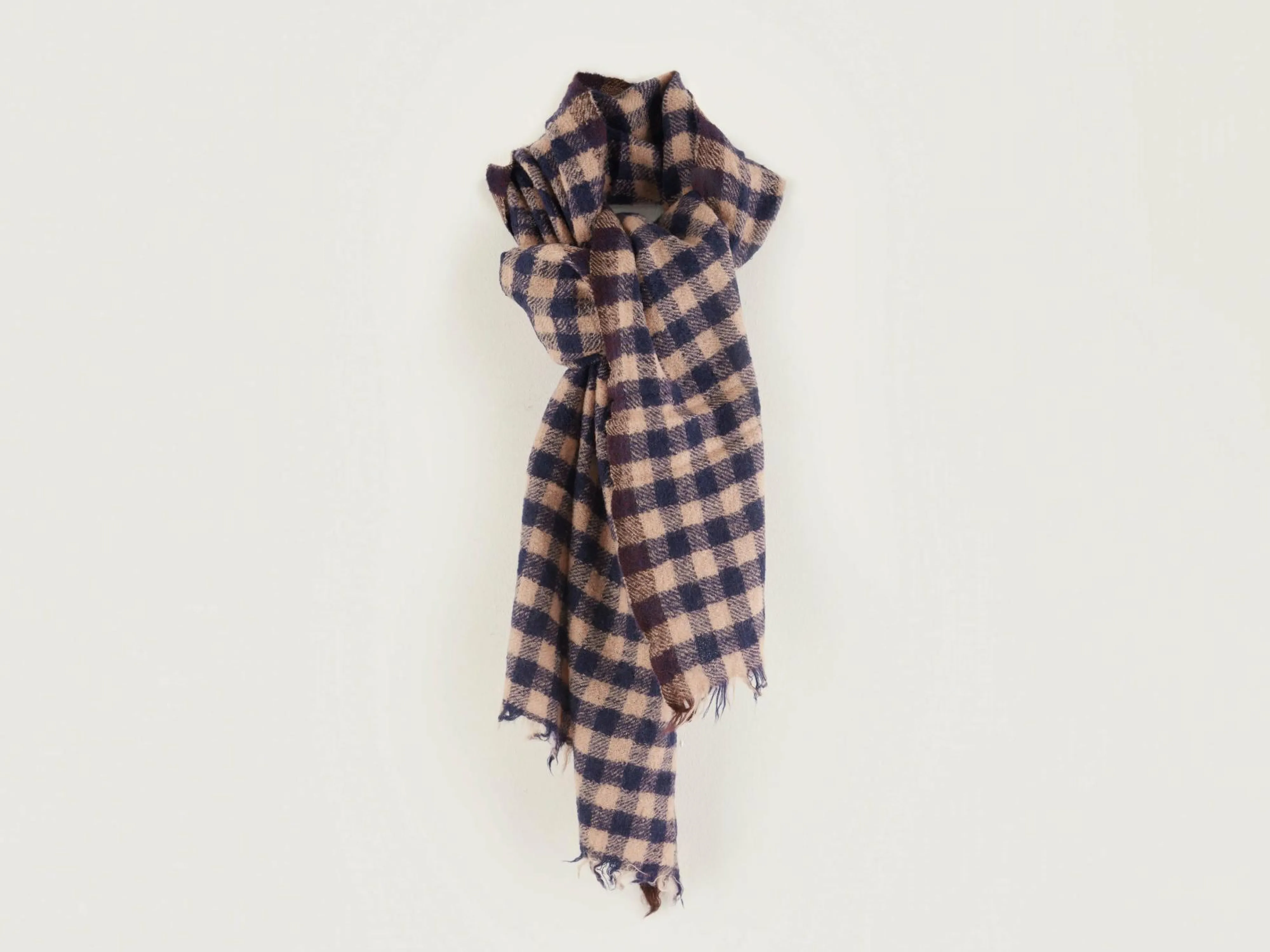 Discount Bellerose Sidar Geweven Sjaal Flash wash / Naval