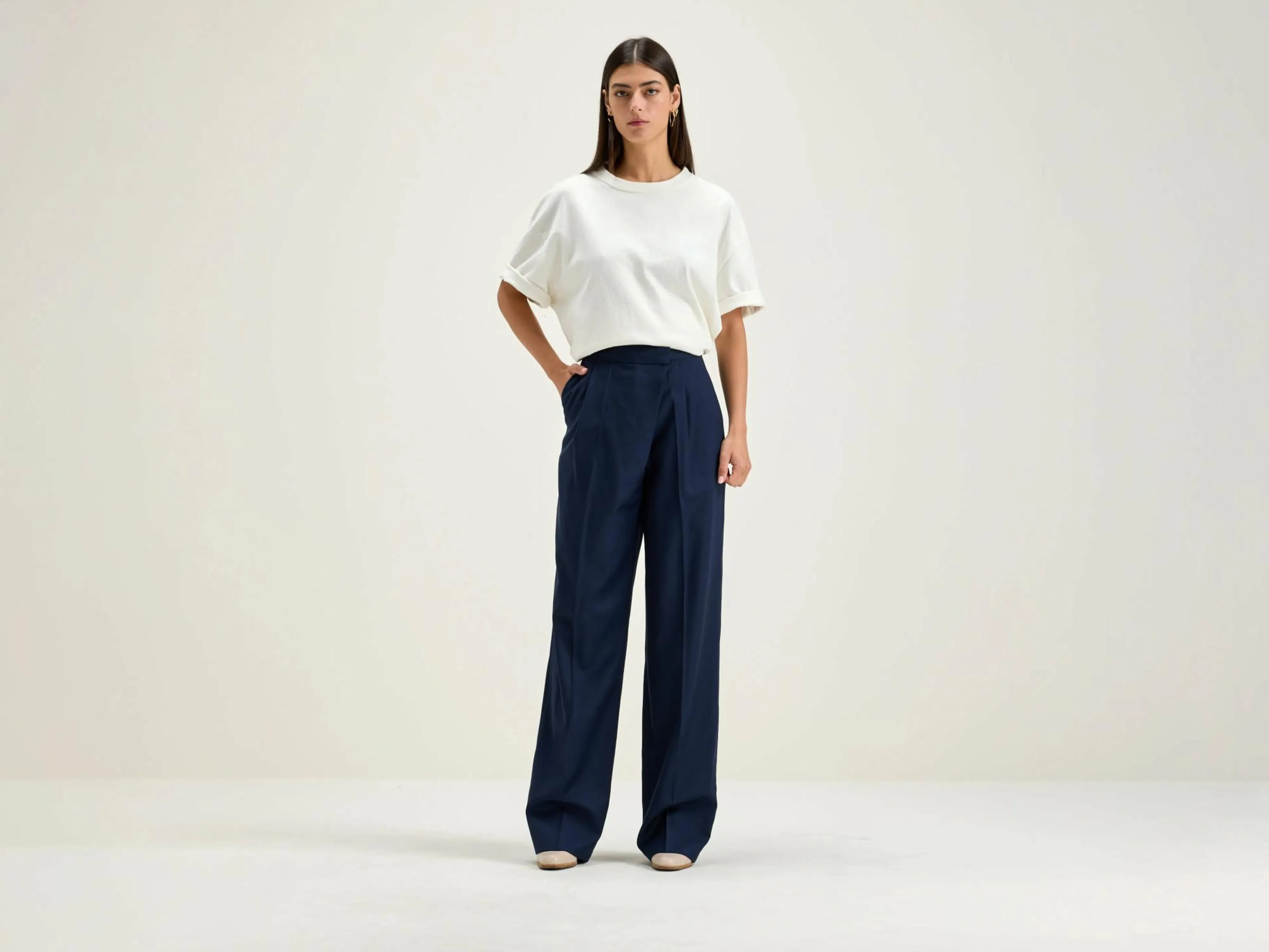 Best Sale Bellerose Tom Hoge Taille Broek