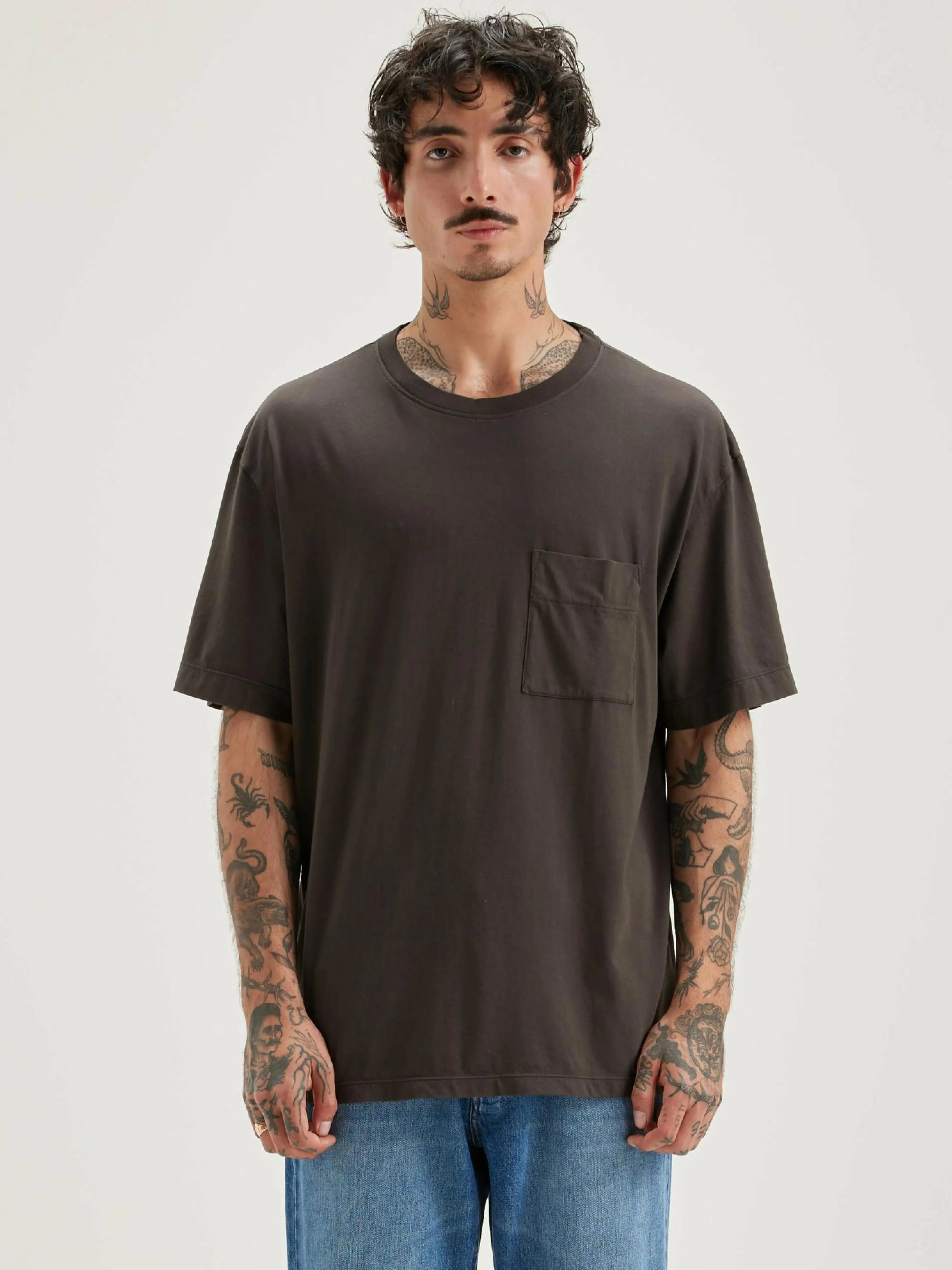 Cheap Bellerose Vanick Korte Mouwen T-shirt Deep grey