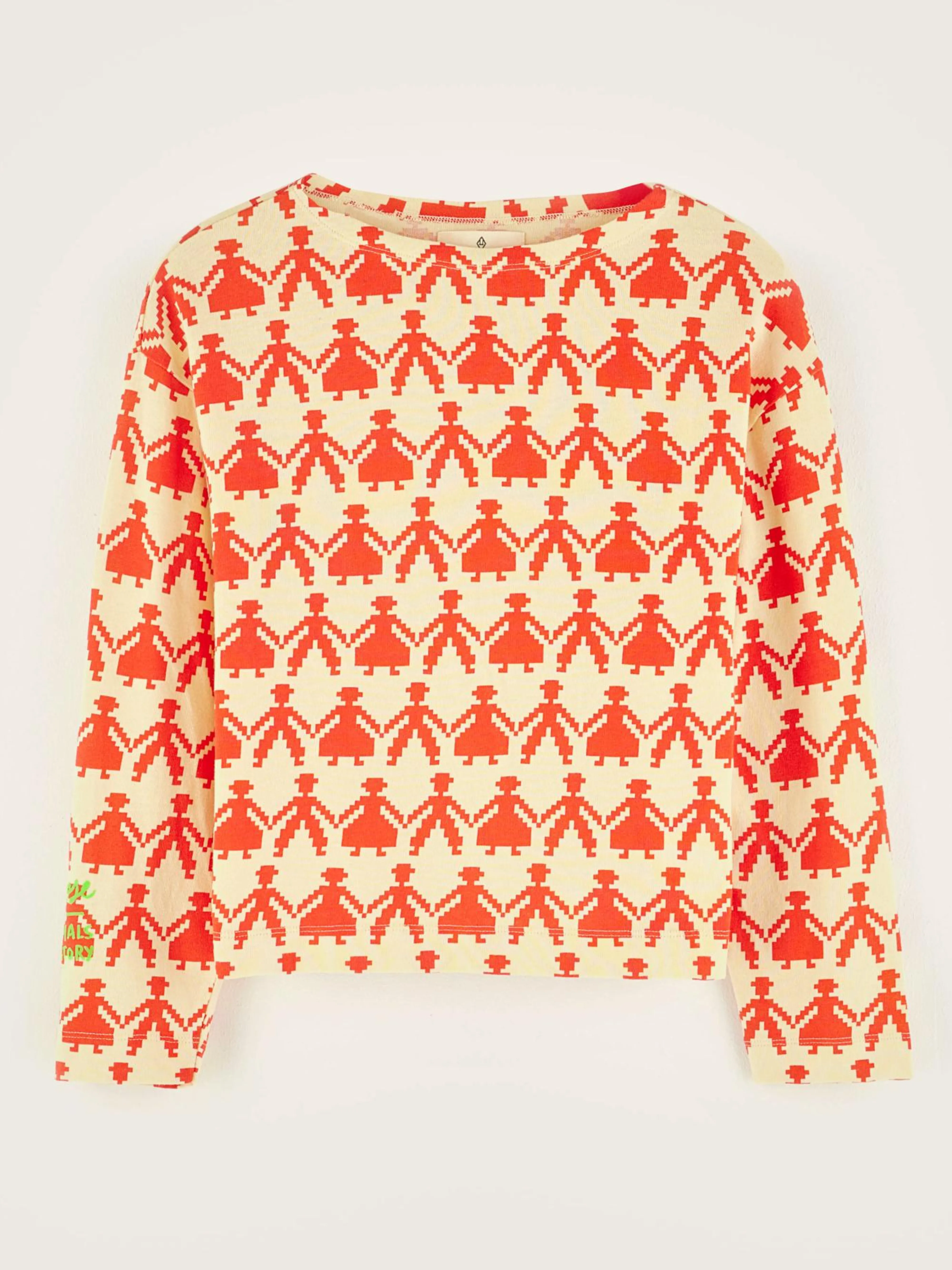 Sale Bellerose Varan Uitlopende T-shirt