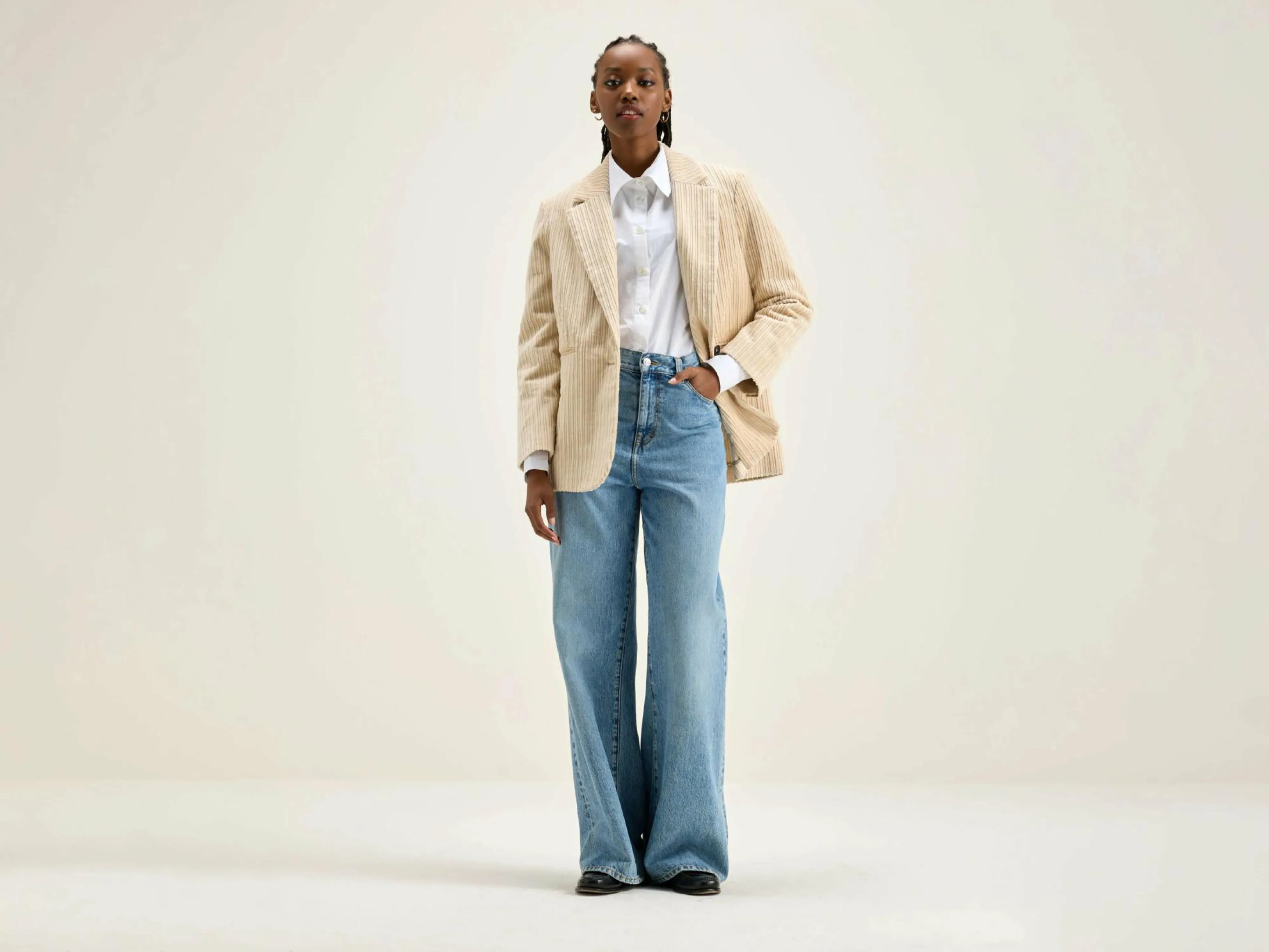 New Bellerose Veil Relaxed Blazer Shell