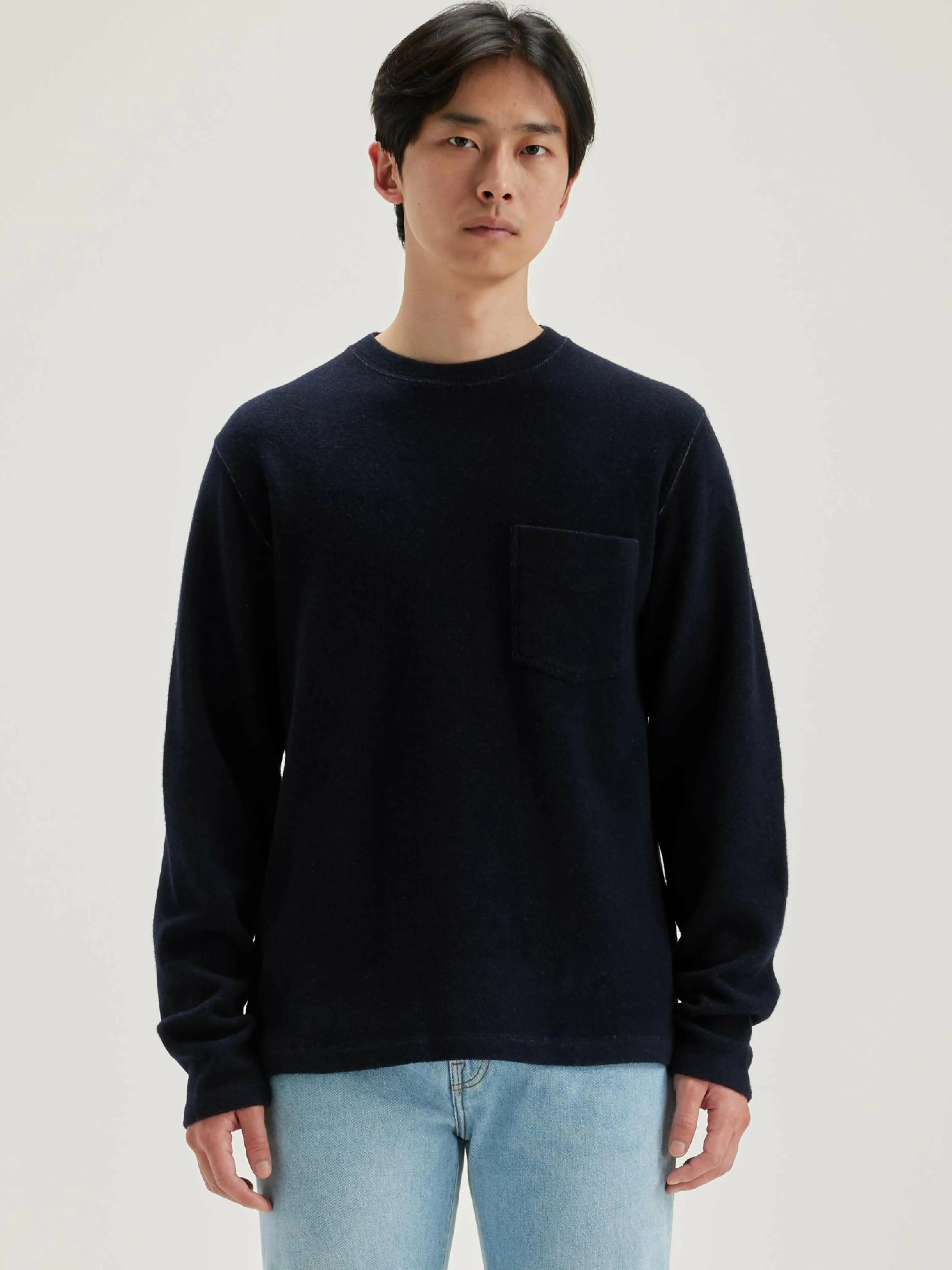 Cheap Bellerose Velo Ronde Hals Sweatshirt Myosotis