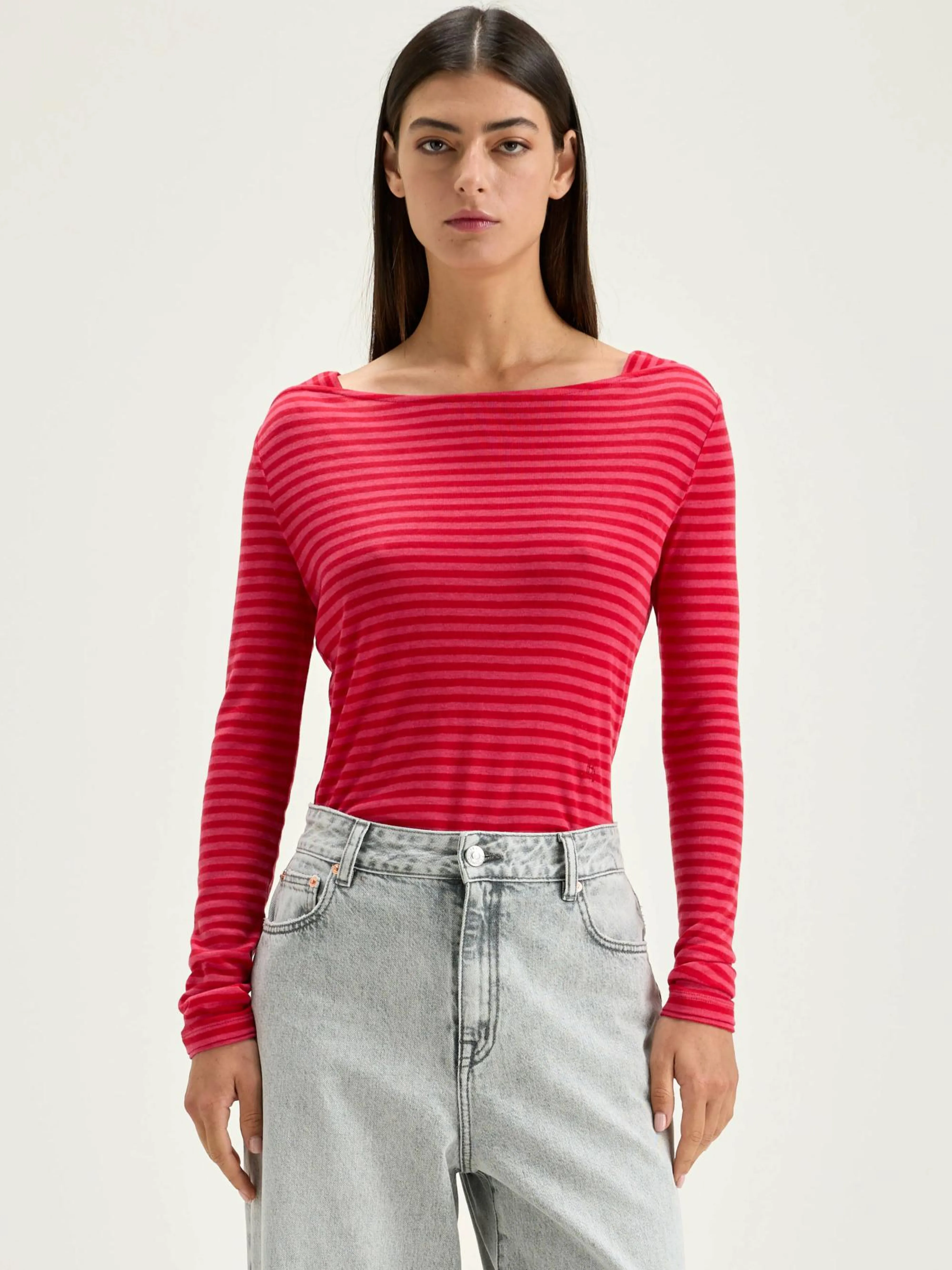 Cheap Bellerose Veras Slim T-shirt Braise / Fushia