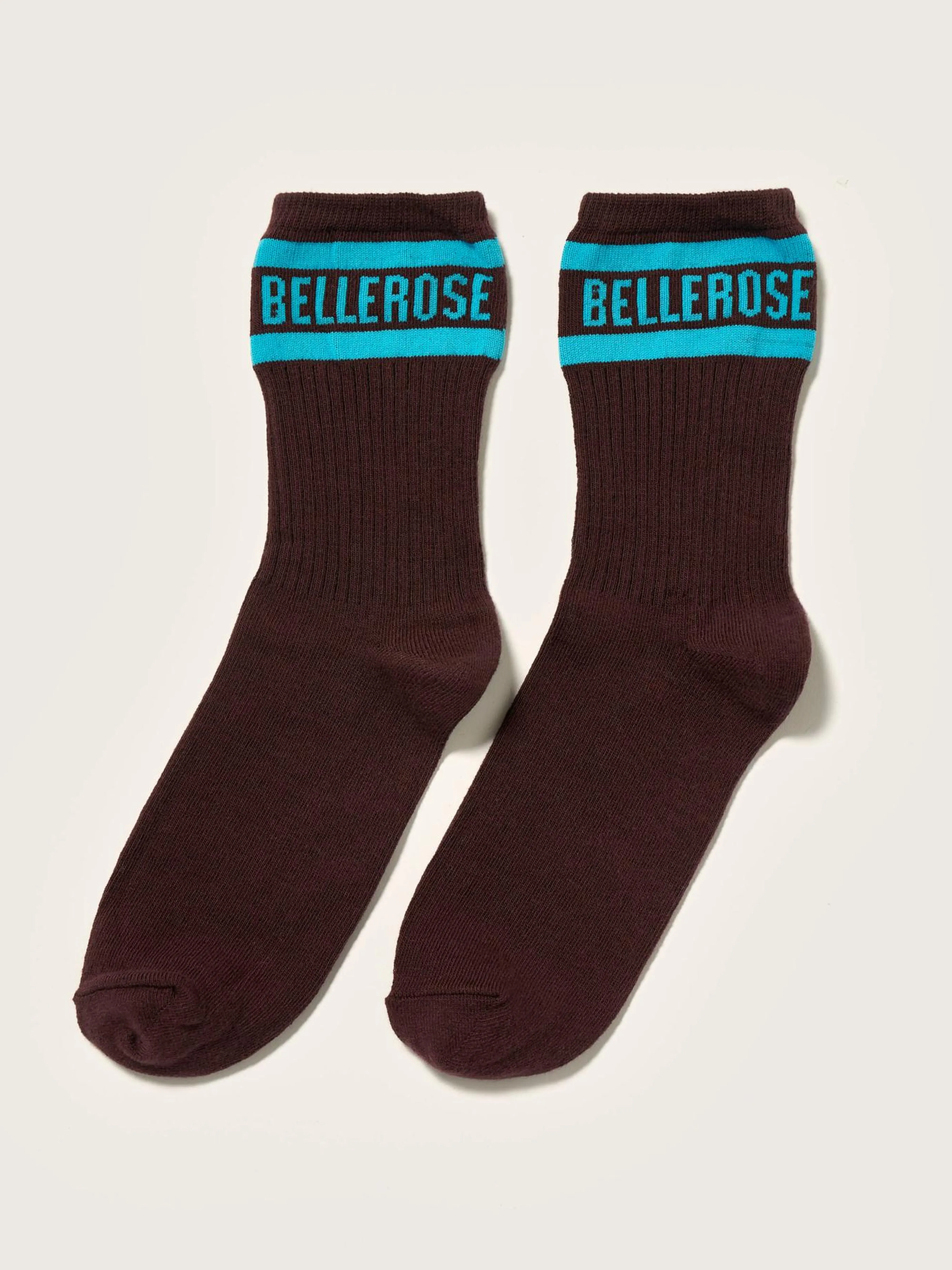 Store Bellerose Vige Sokken Aubergine